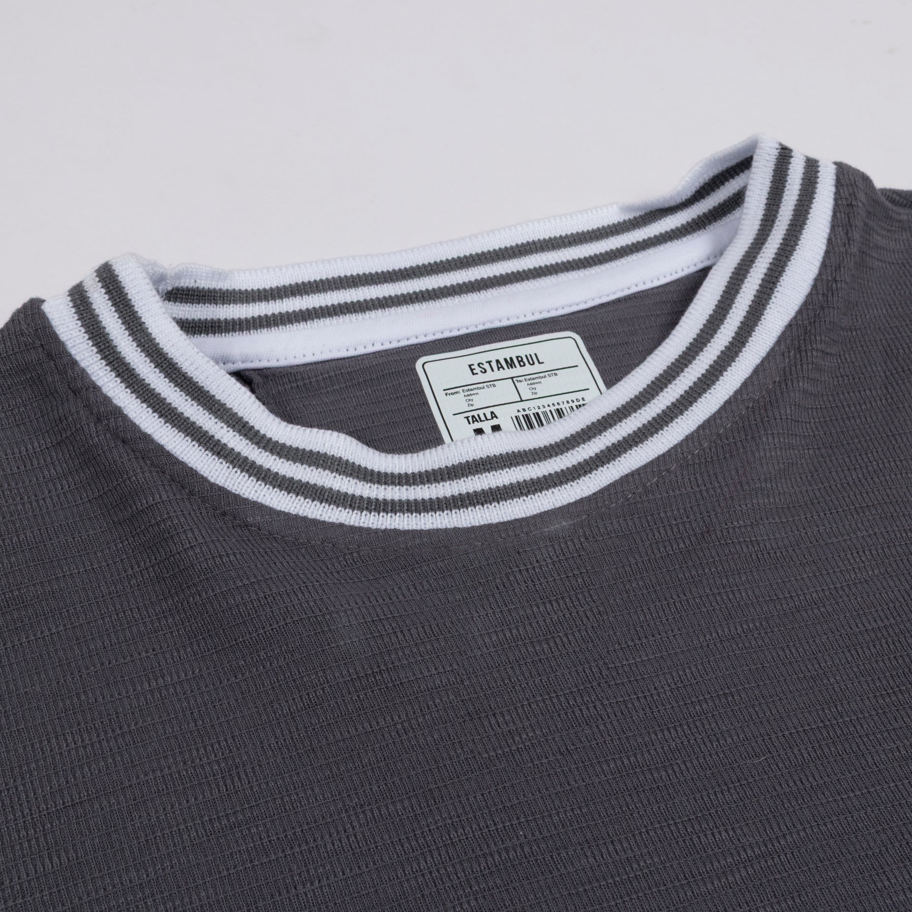 Camiseta hombre tejida