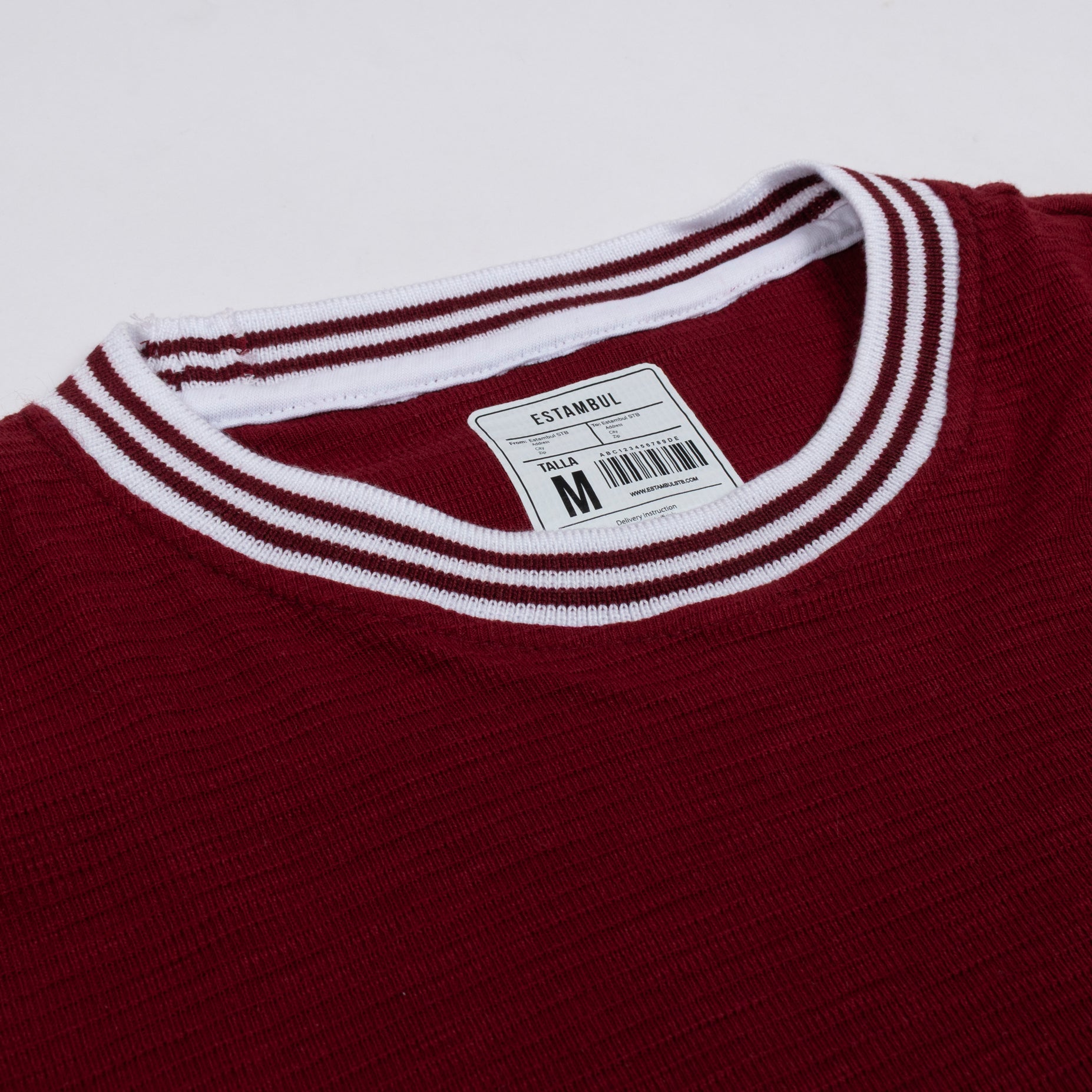Camiseta hombre tejida