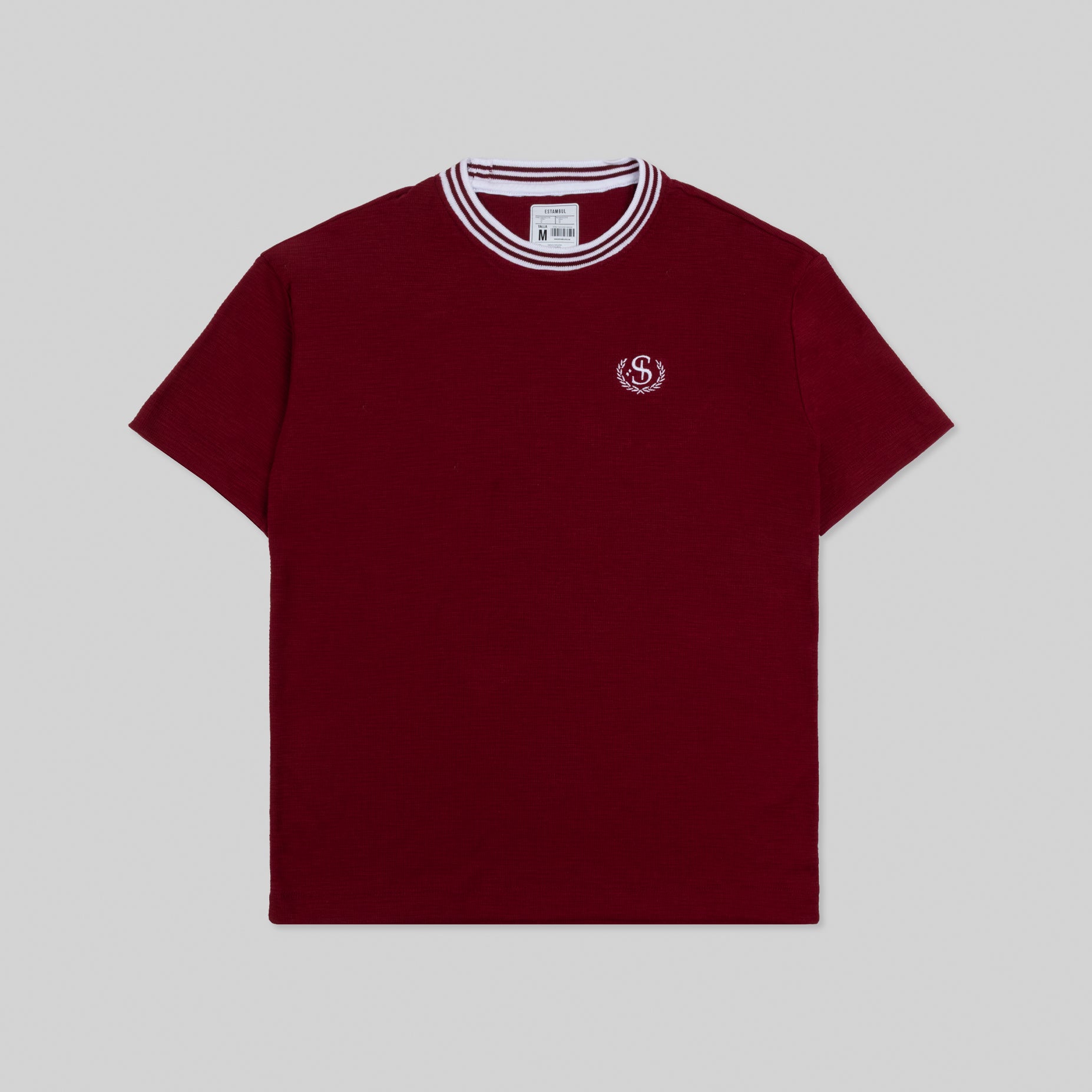 Camiseta hombre tejida
