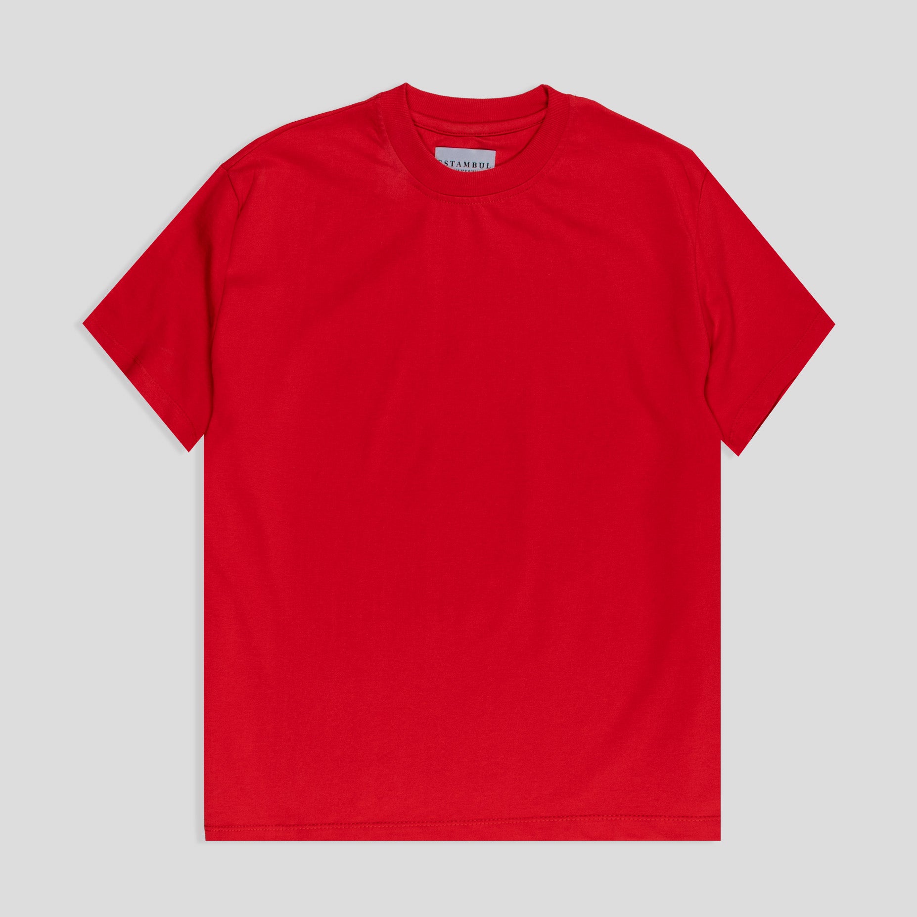 Camiseta hombre basica roja