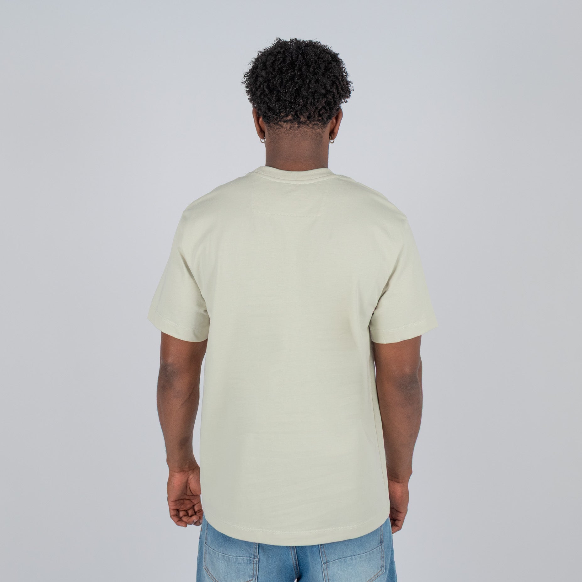 Camiseta hombre basica gris