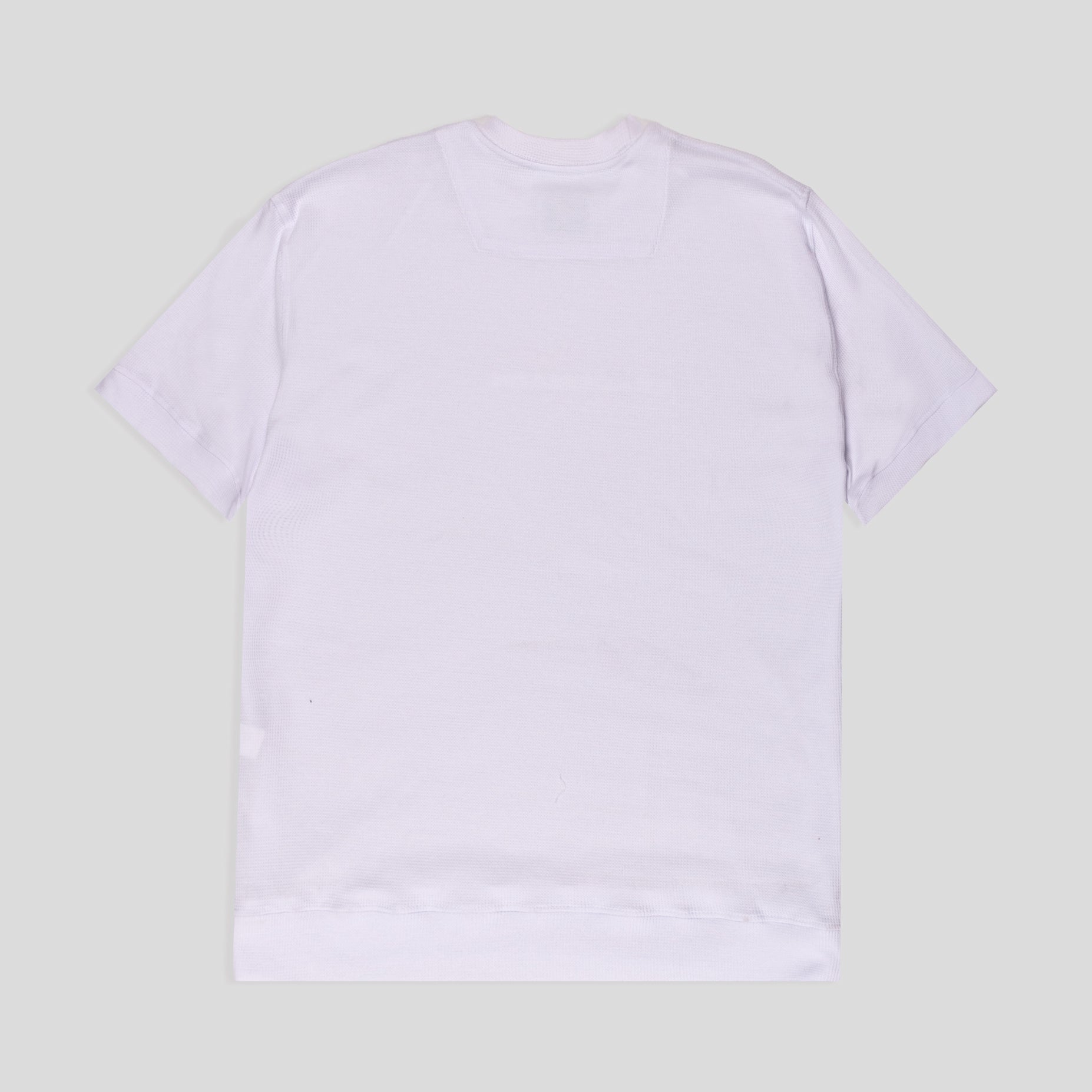 Camiseta hombre textura blanca