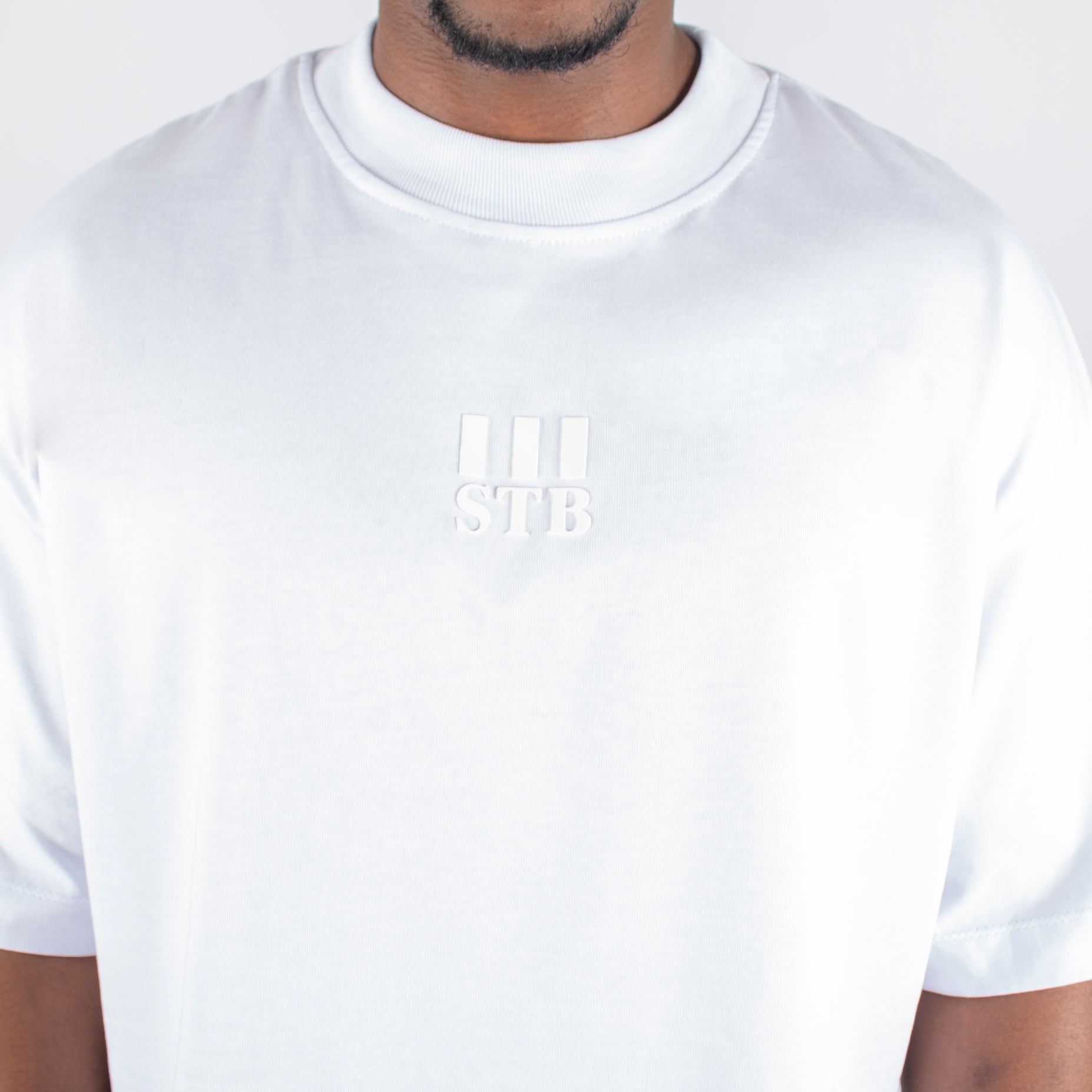 Camiseta hombre Boxi fit blanca