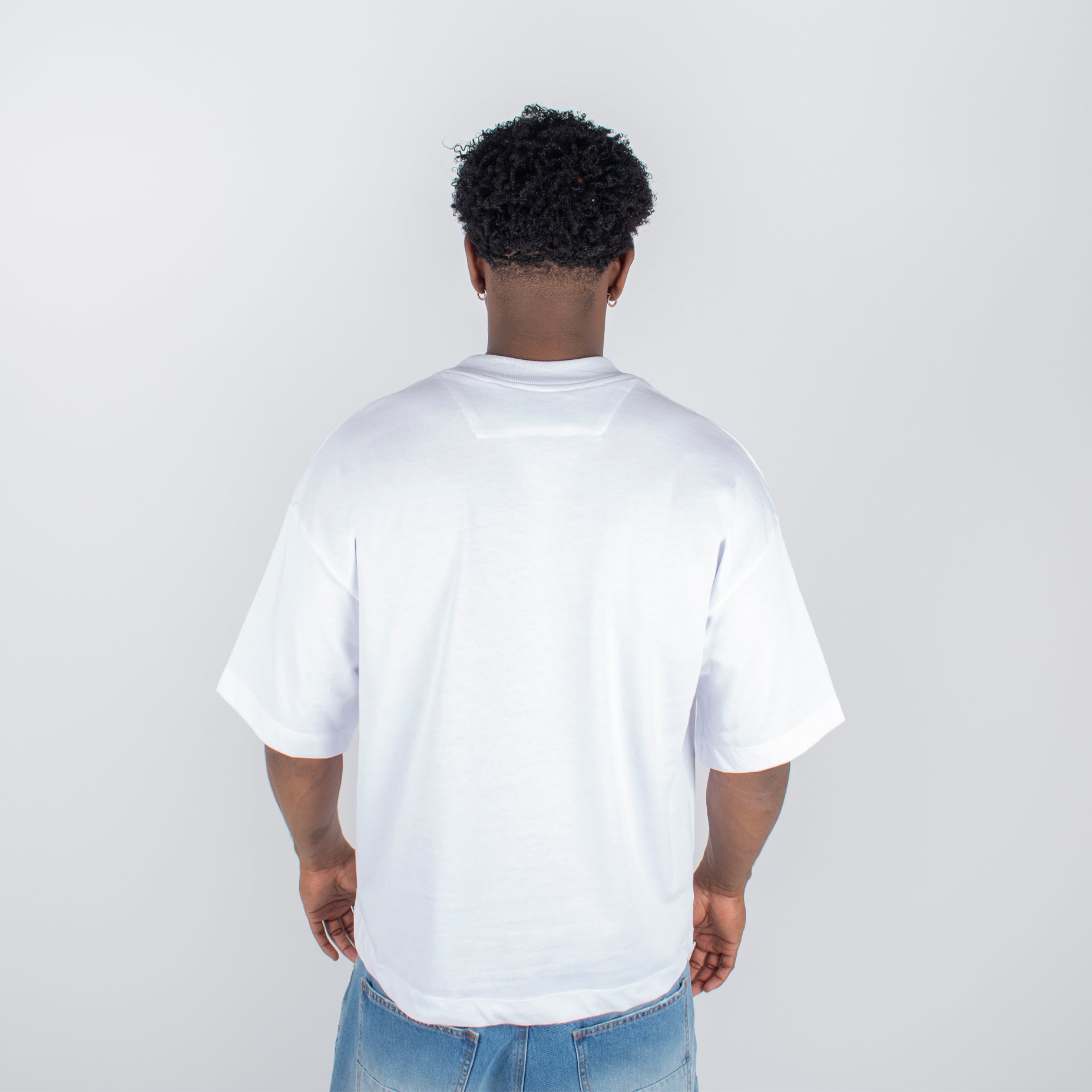 Camiseta hombre Boxi fit blanca