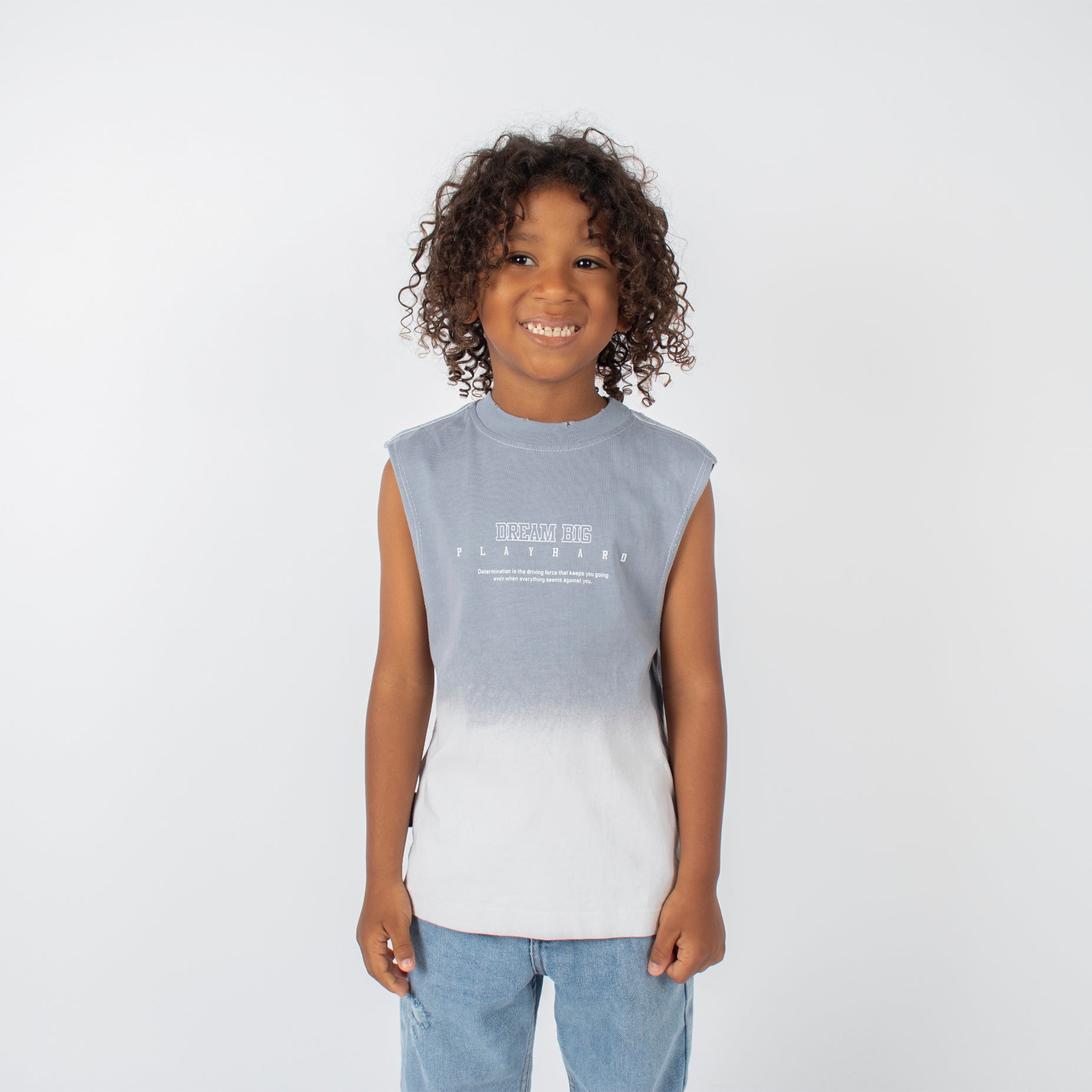 Camisilla niño degrade