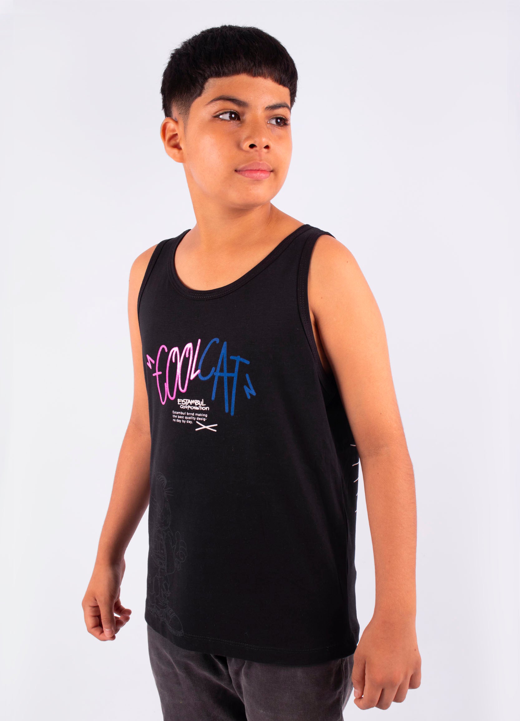 Camisilla niño Ecoolcat