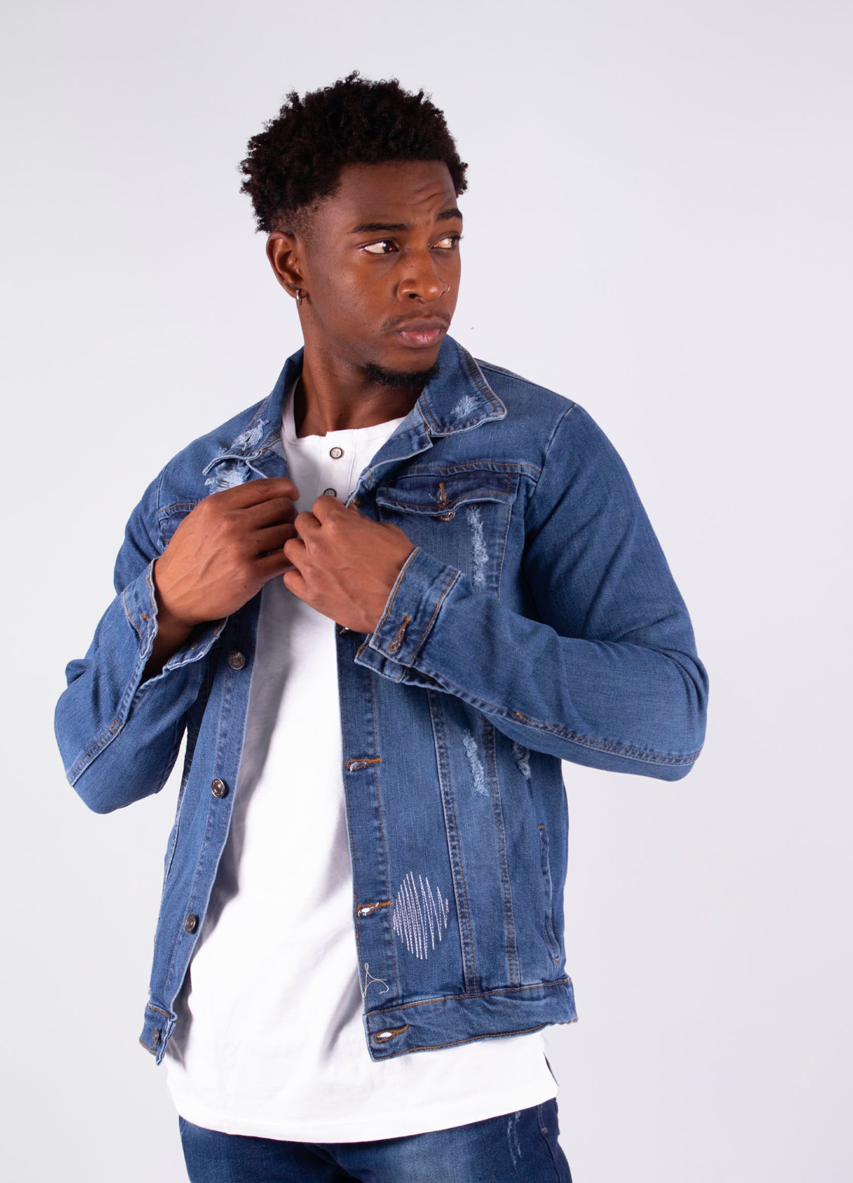 Chaqueta hombre desgaste