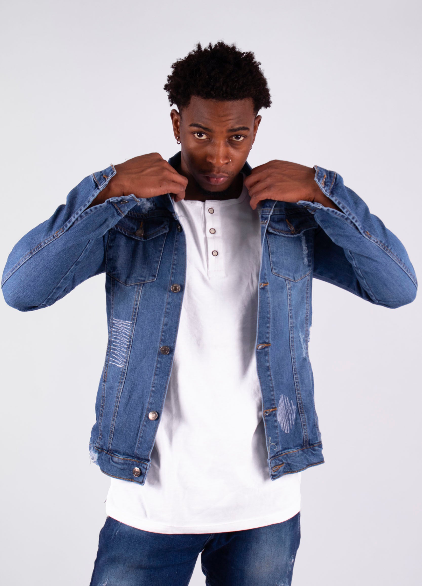 Chaqueta hombre desgaste