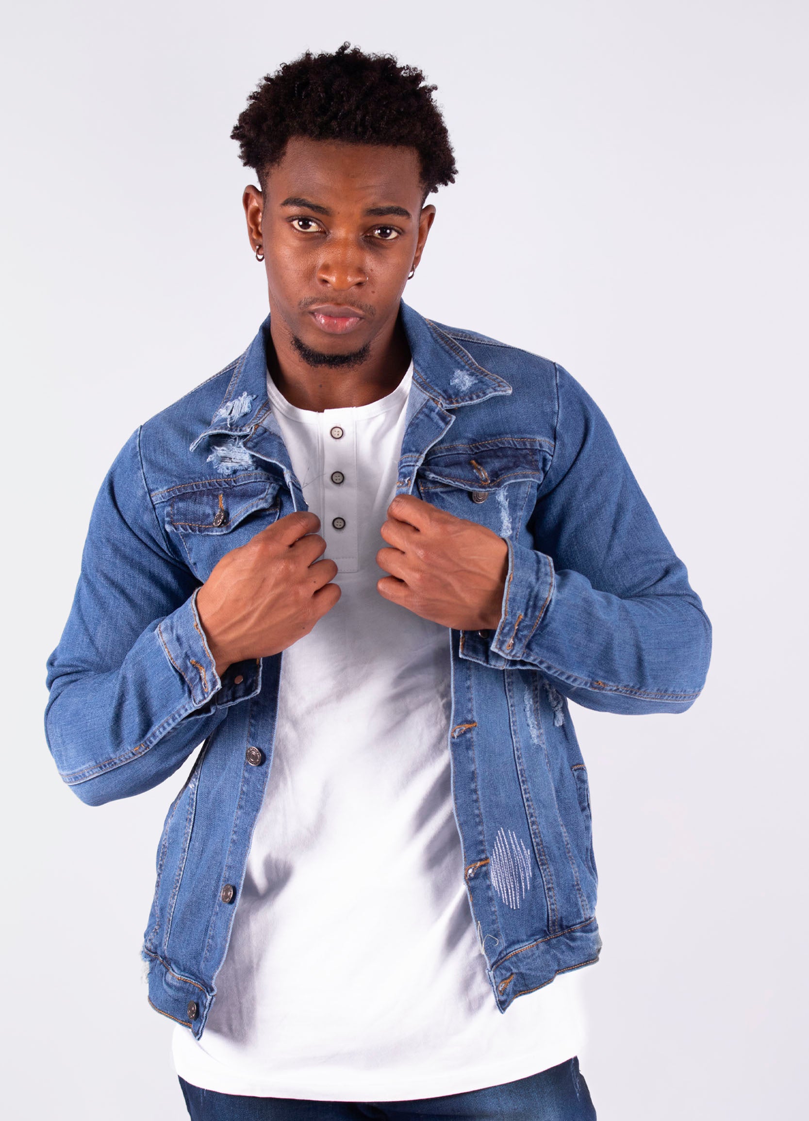 Chaqueta hombre desgaste