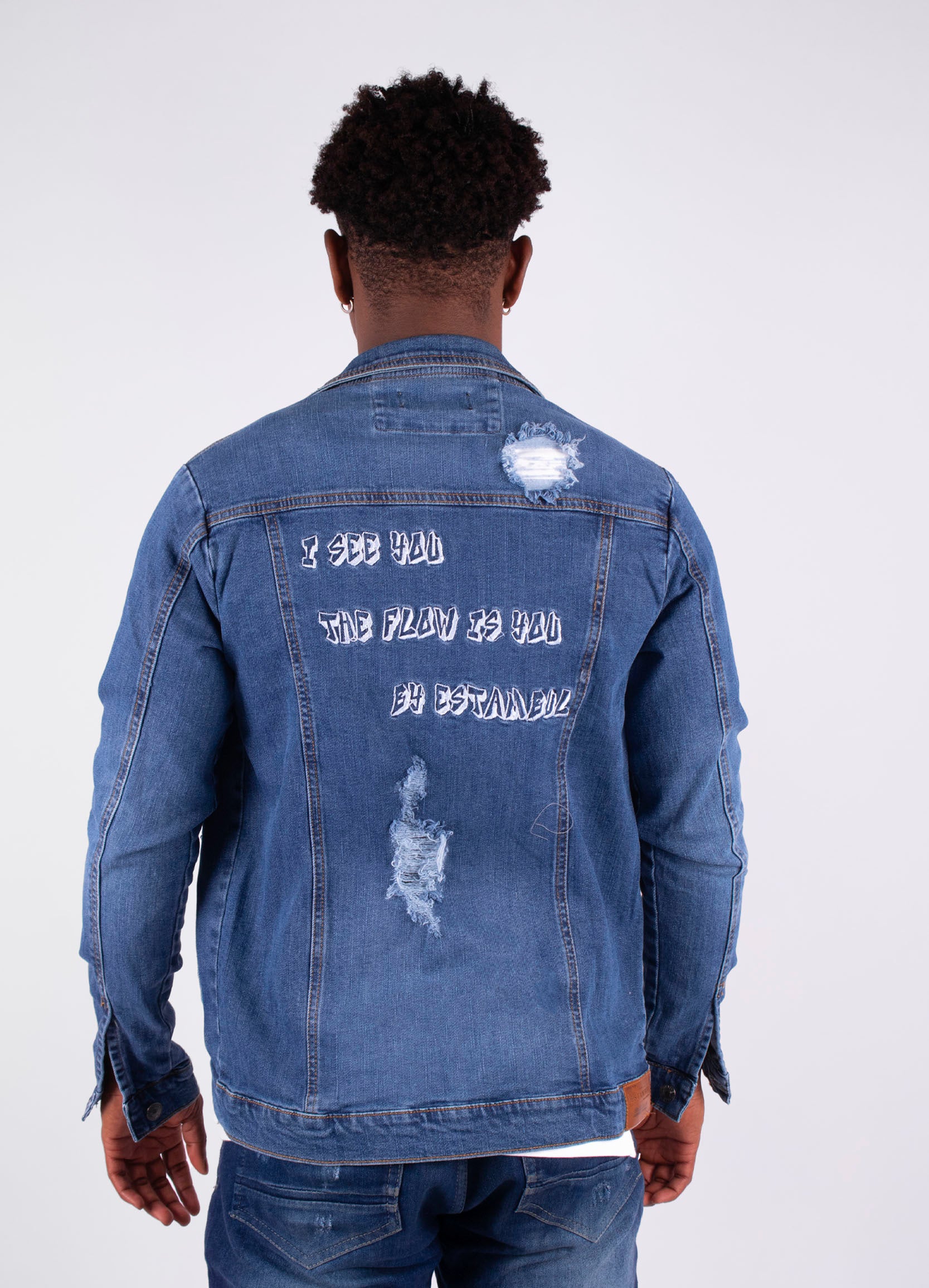 Chaqueta hombre desgaste