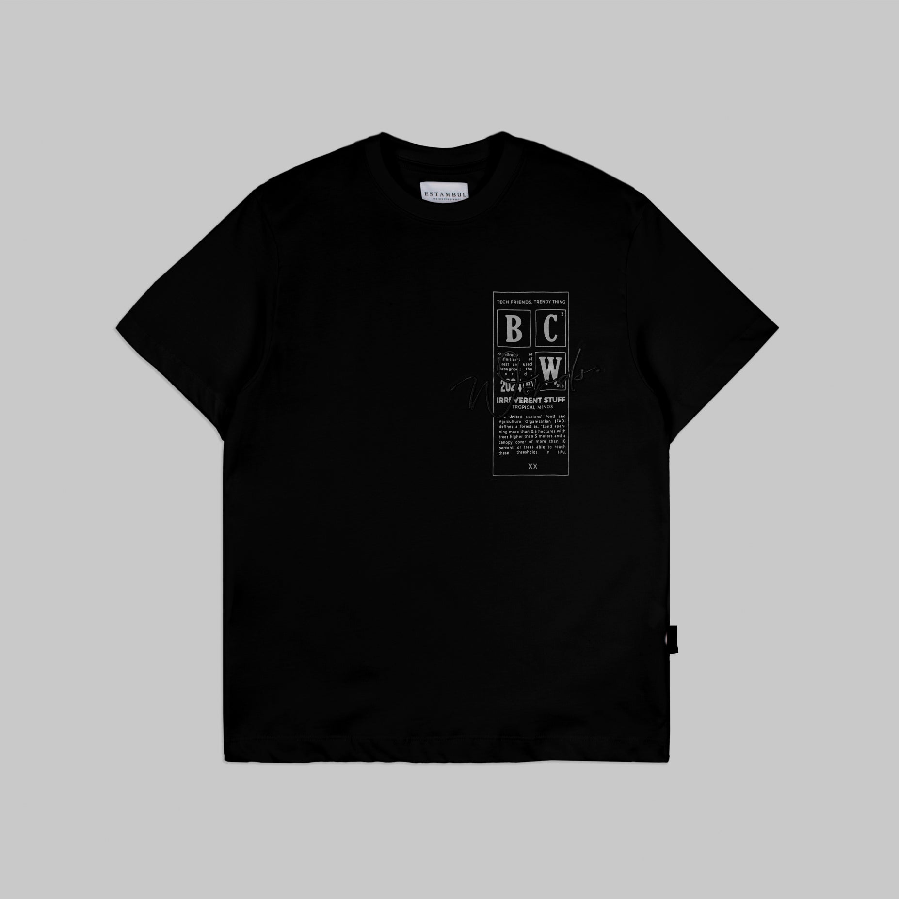 Conjunto hombre bordado BCW