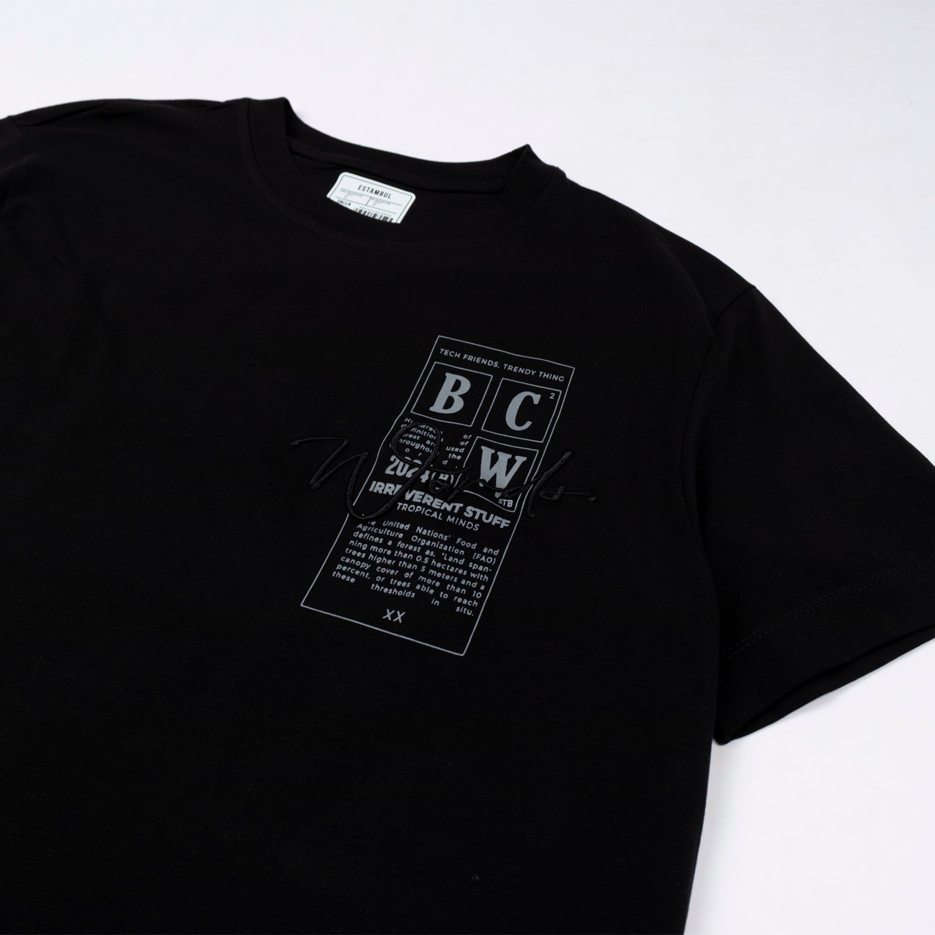 Conjunto hombre bordado BCW