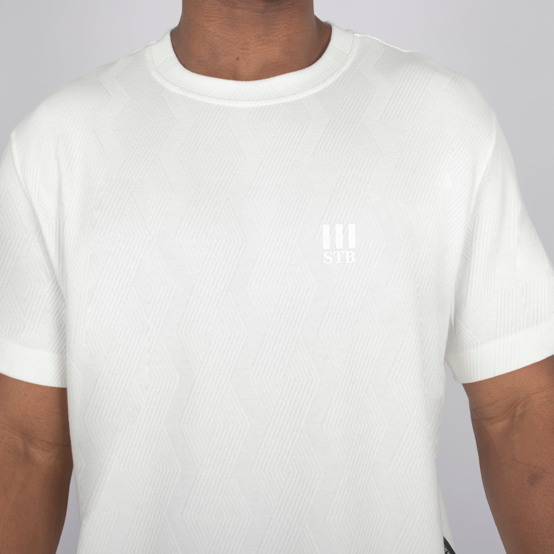 Conjunto hombre textura beige