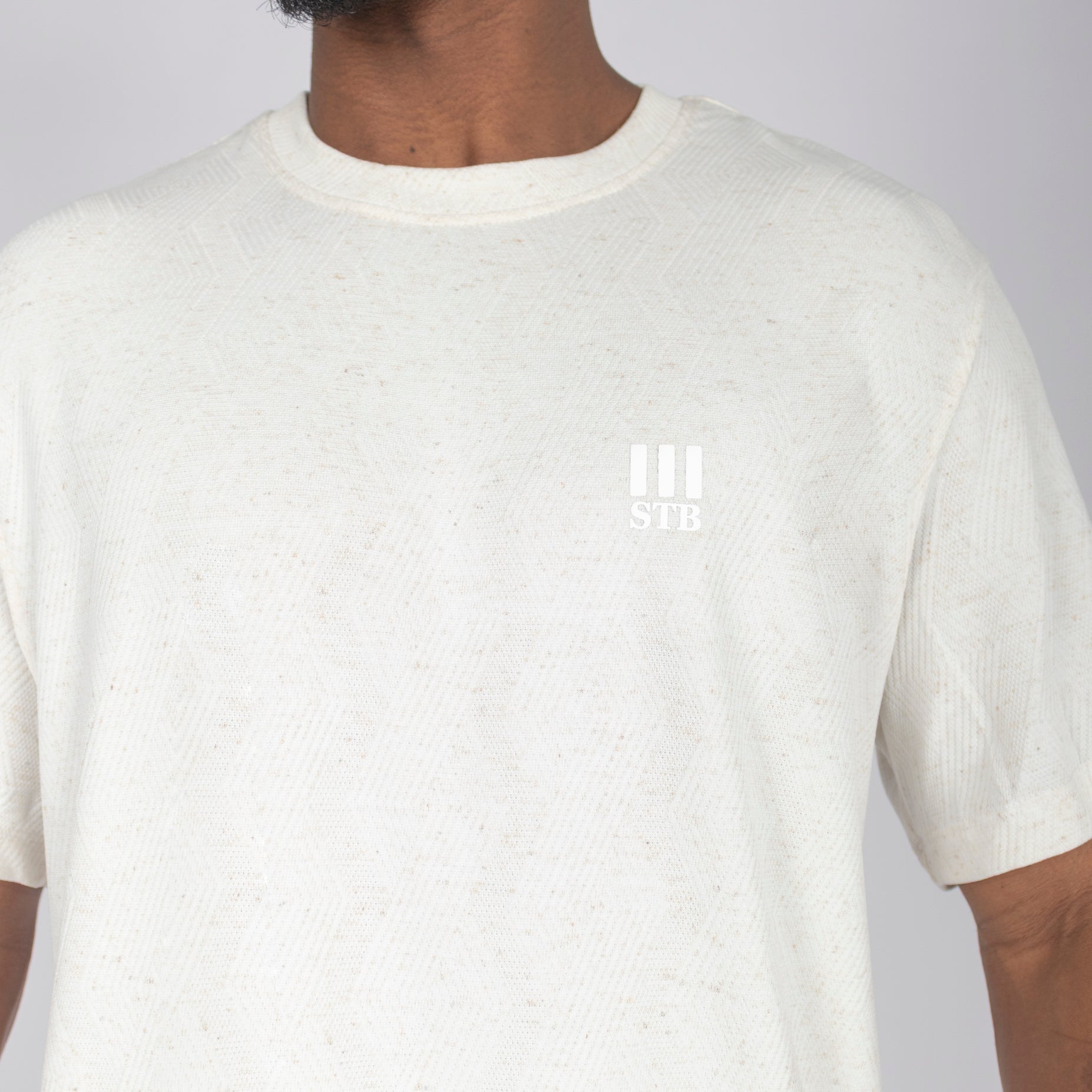 Conjunto hombre textura natural