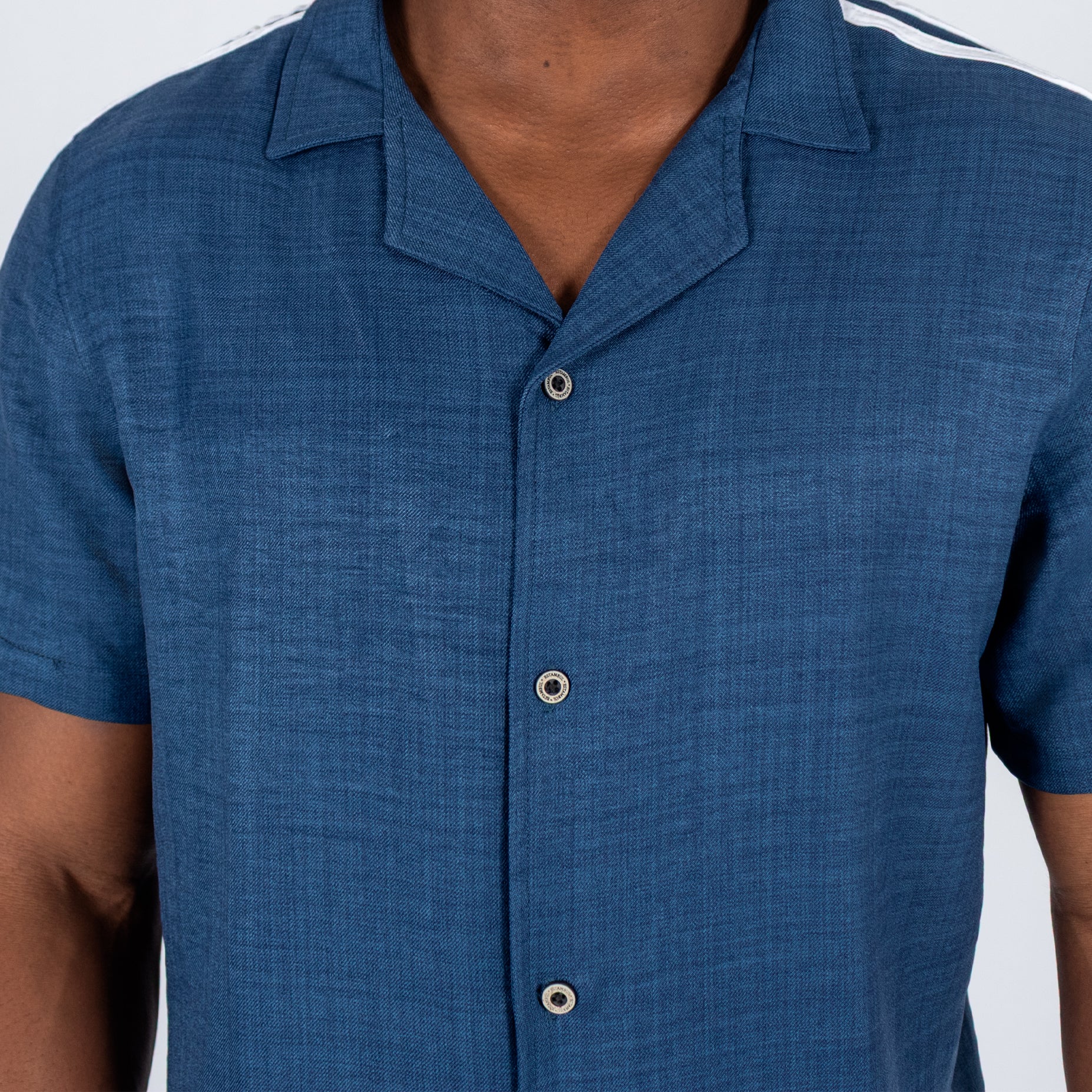 Conjunto hombre lineas azul