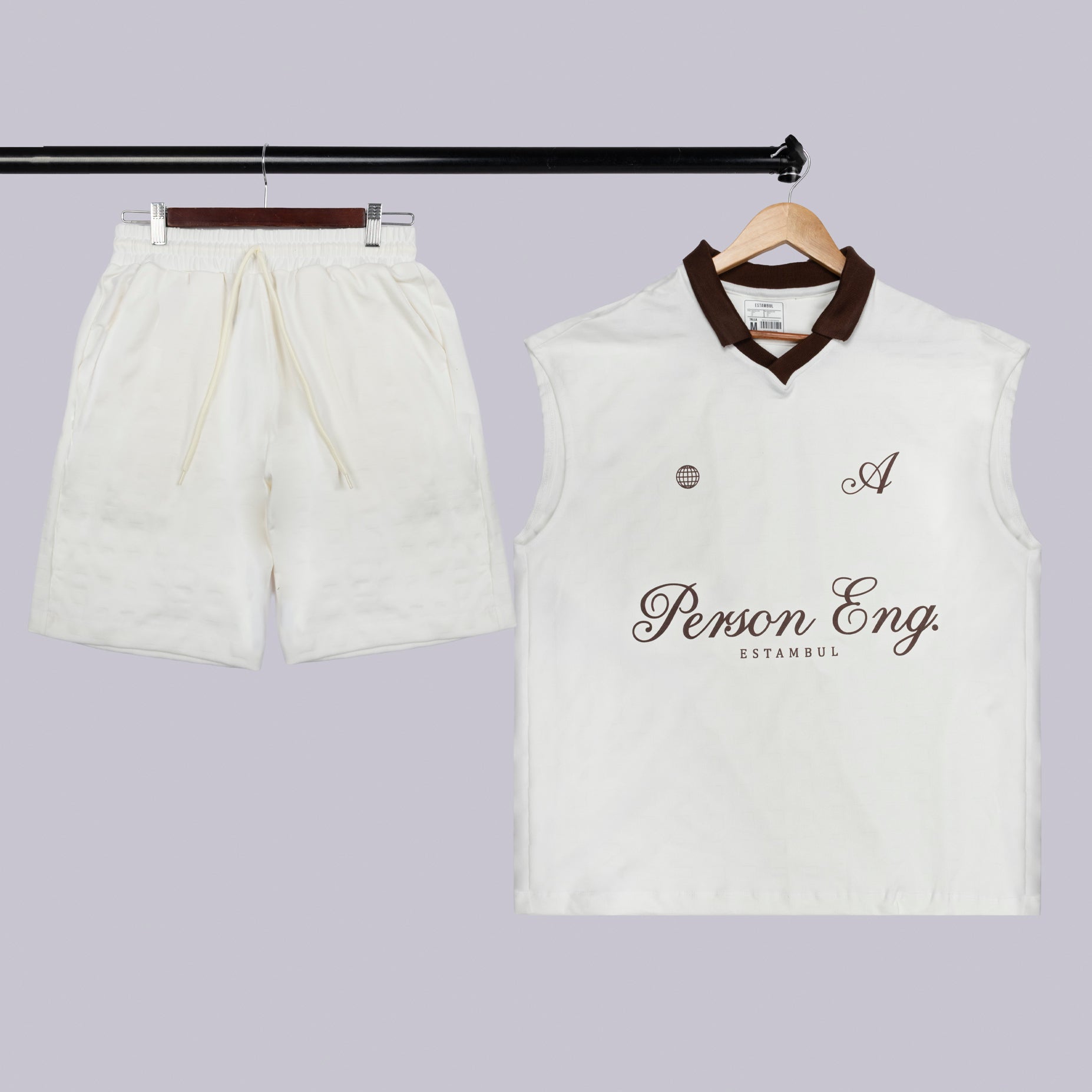 Conjunto hombre textura Person