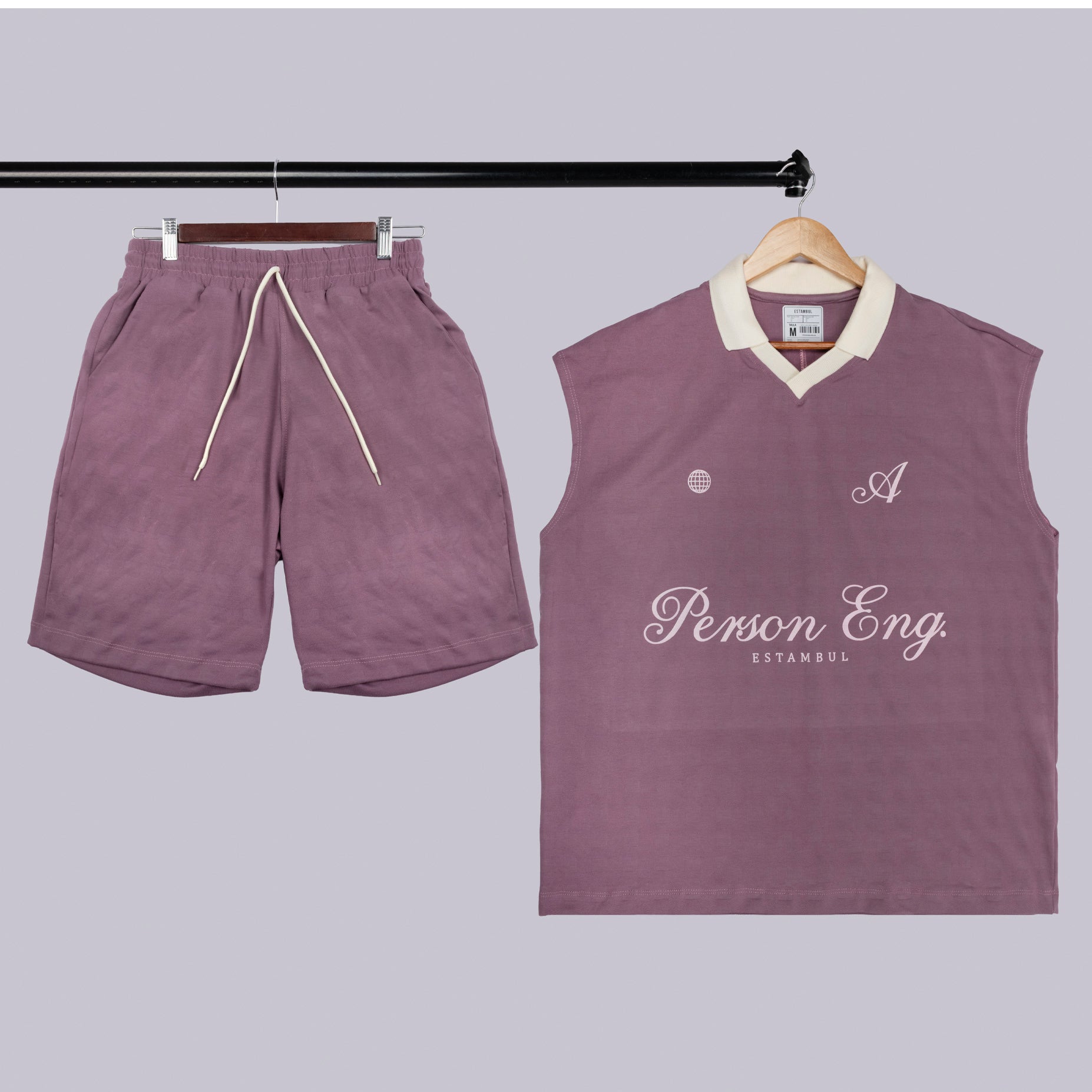 Conjunto hombre textura Person