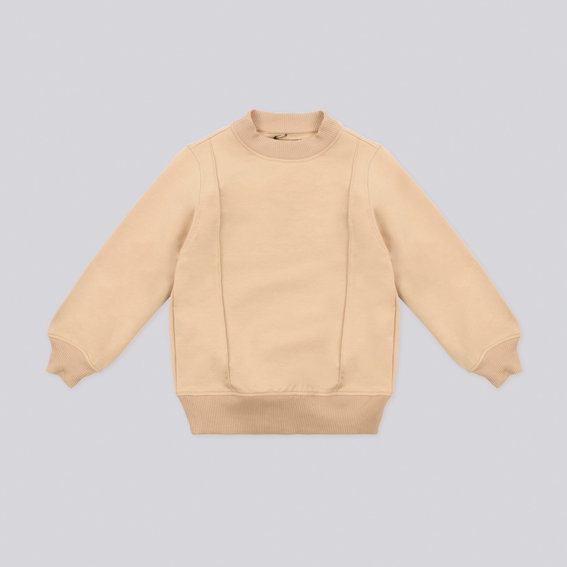 Conjunto baby sudadera camel