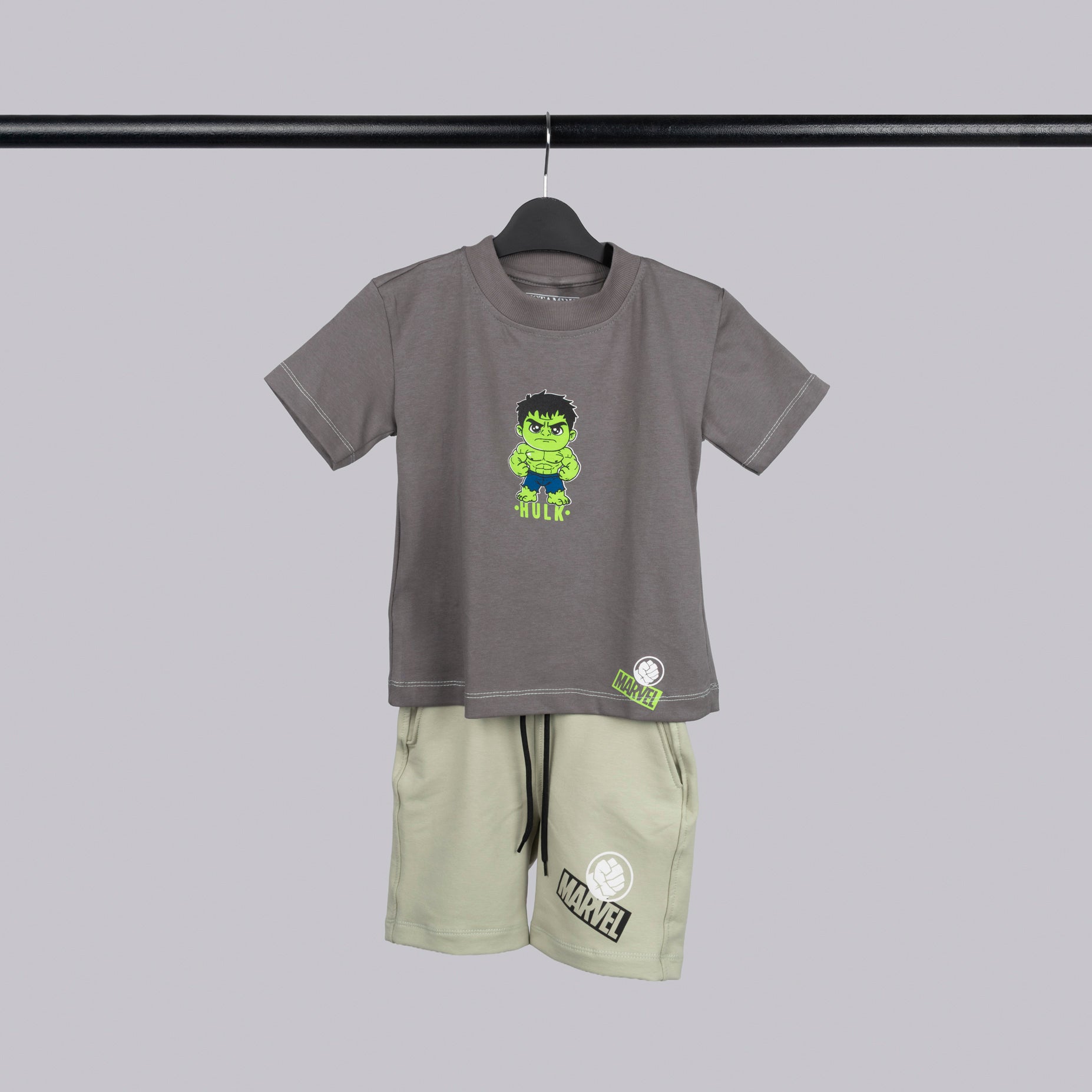 Conjunto baby Hulk