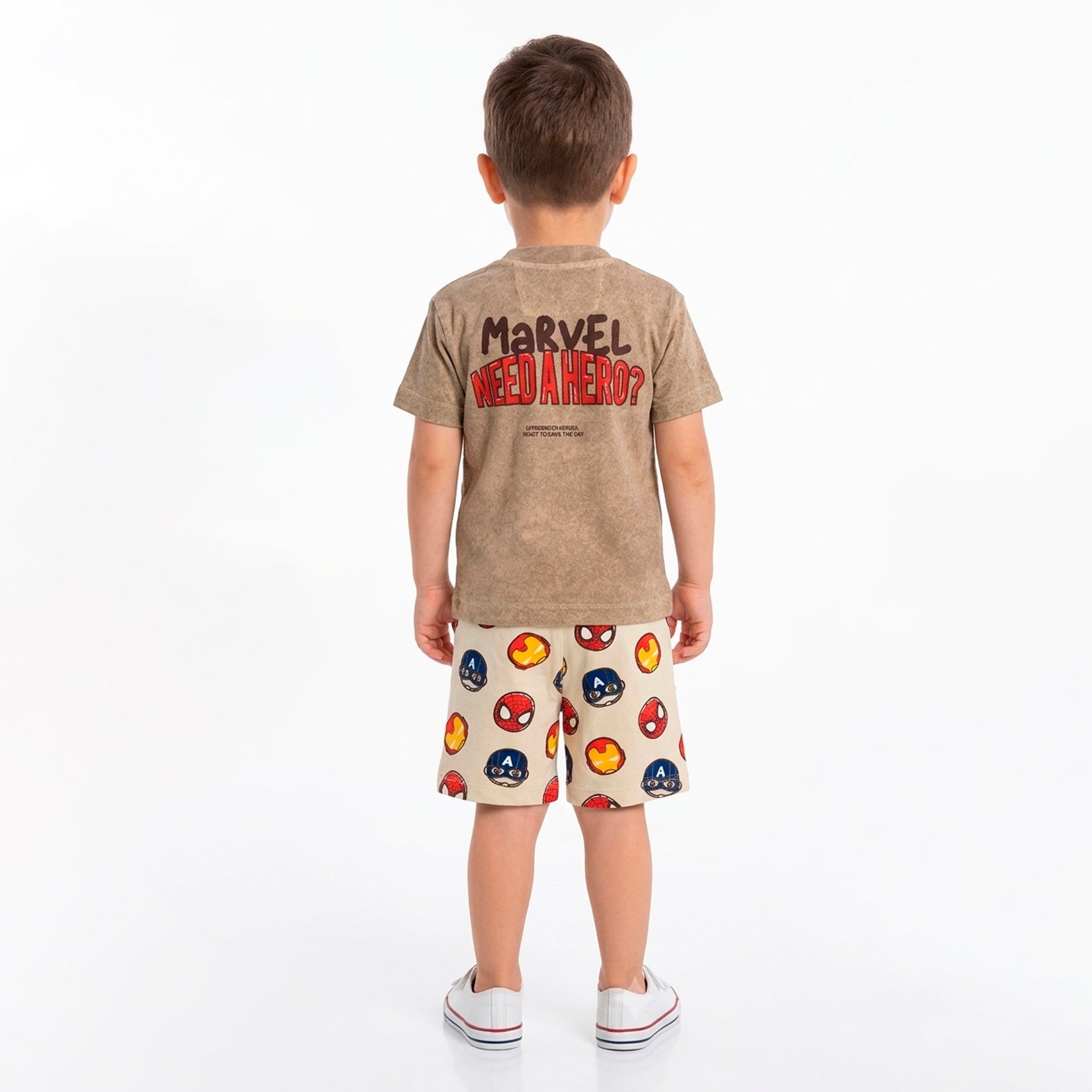 Conjunto baby Marvel