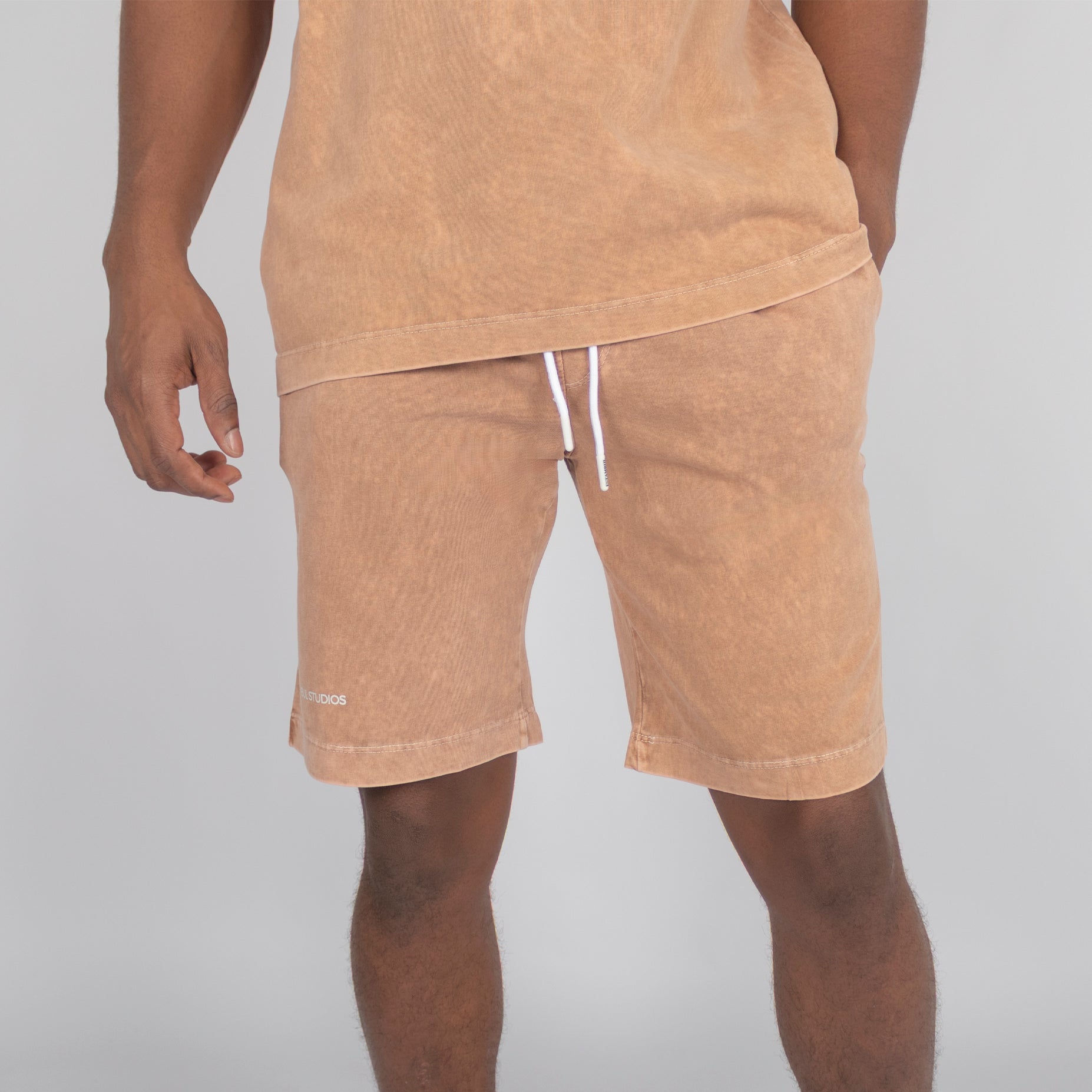 Conjunto hombre degrade cafe