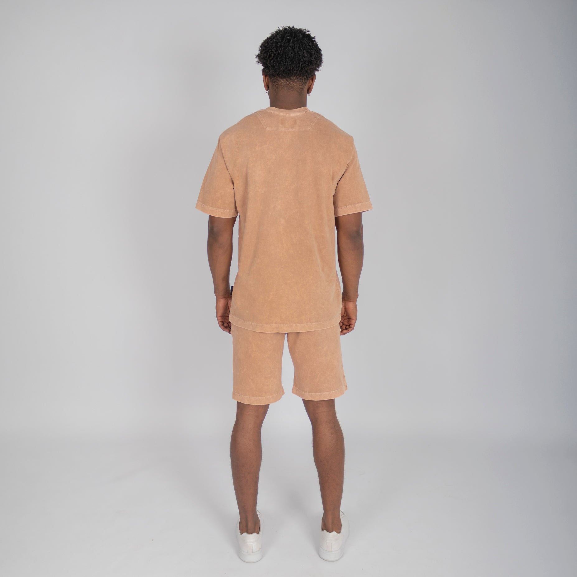 Conjunto hombre degrade cafe