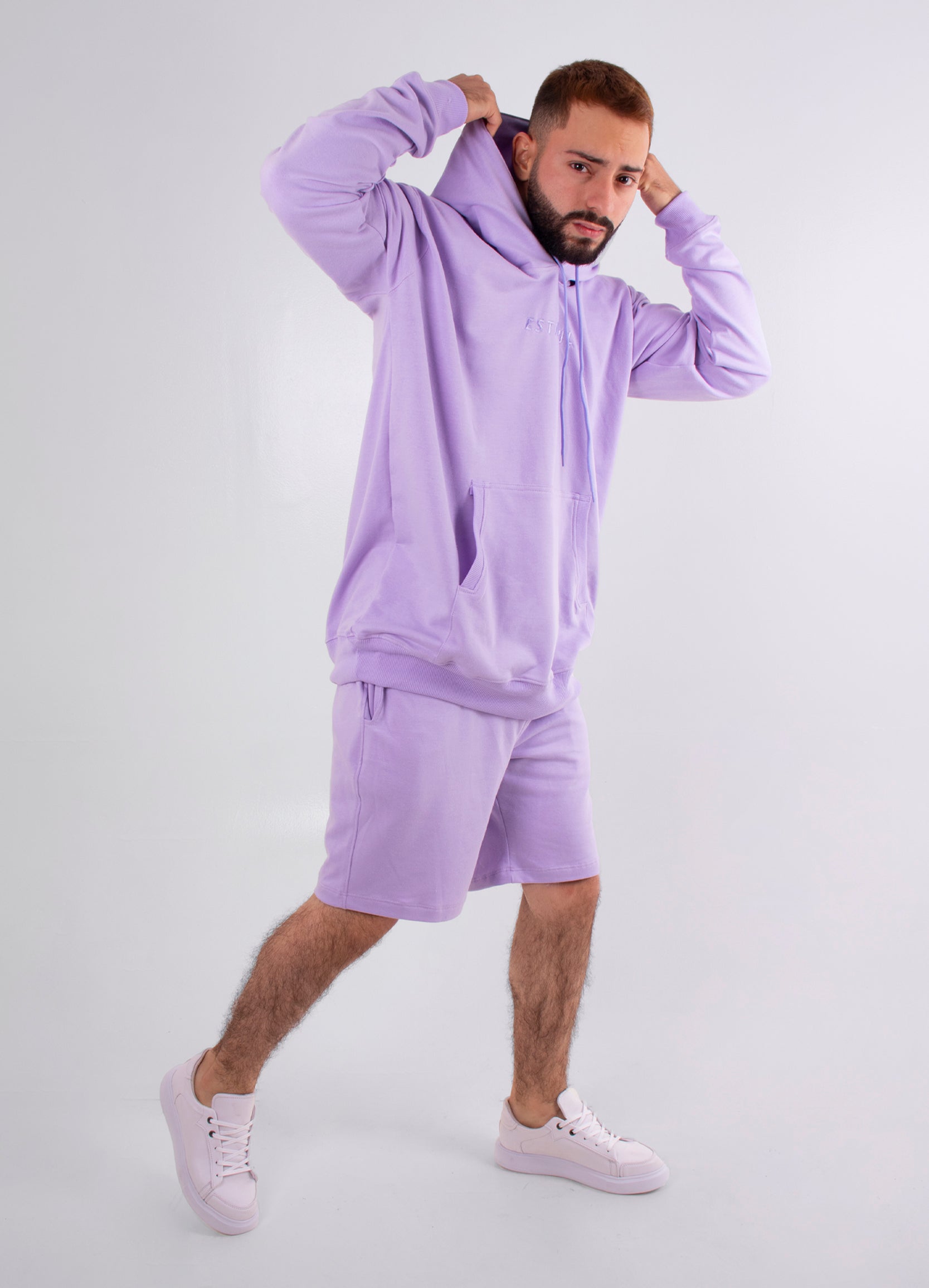 Conjunto hombre capucha STB