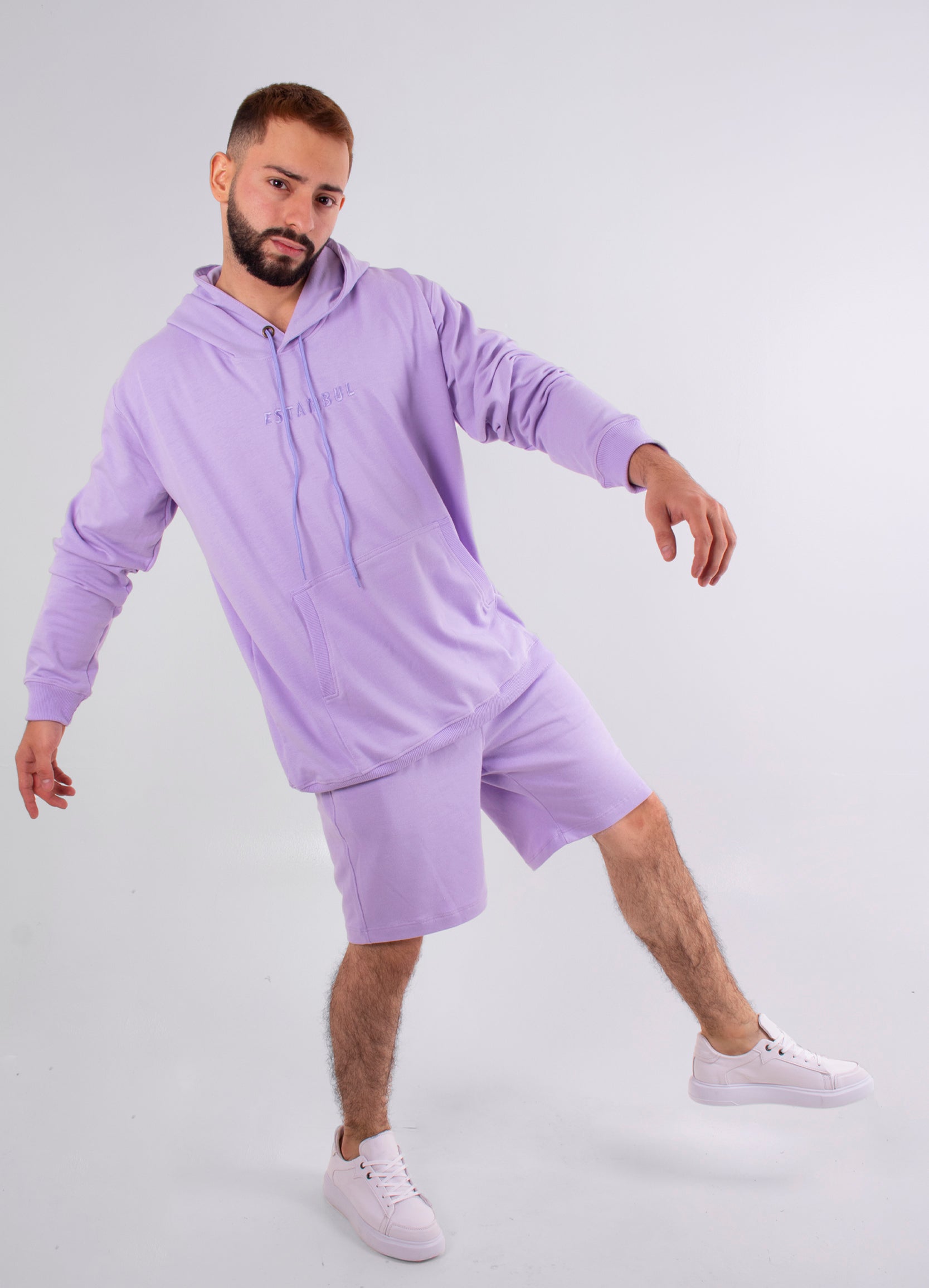 Conjunto hombre capucha STB