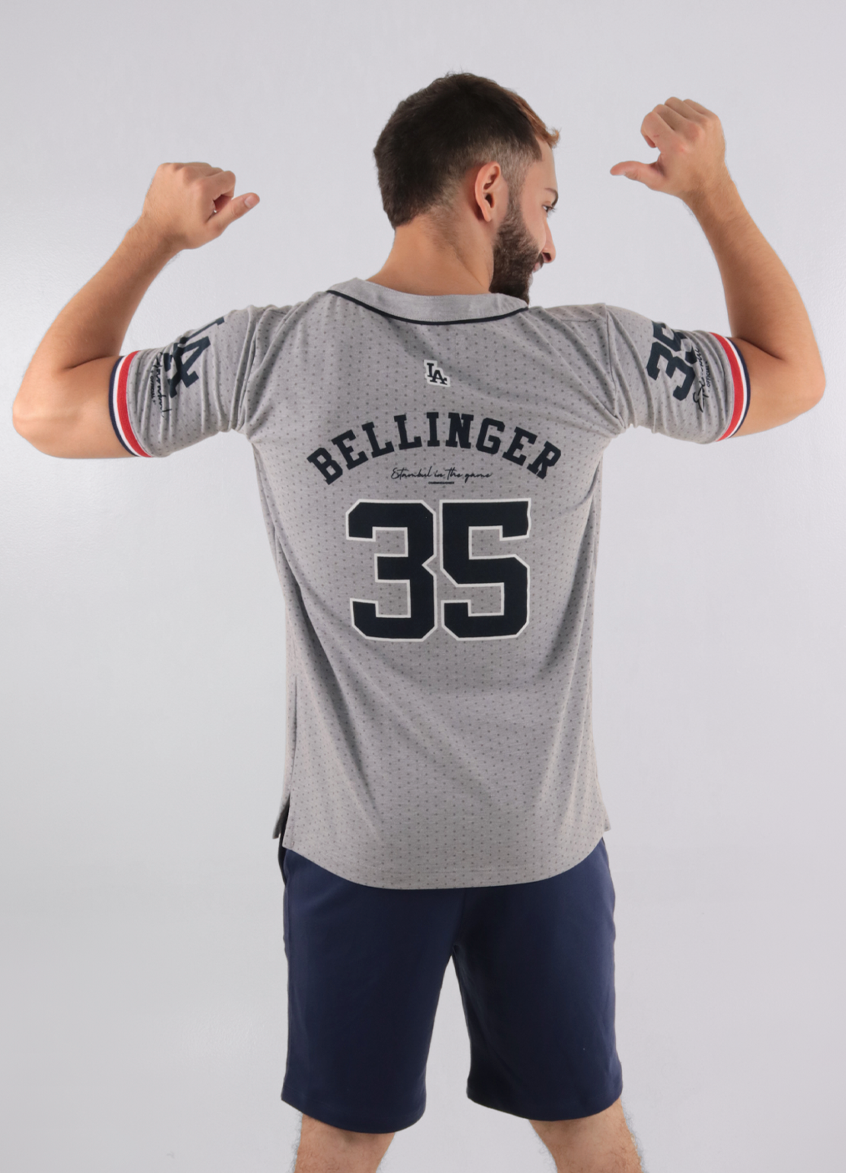 Conjunto hombre beisbolera los ángeles