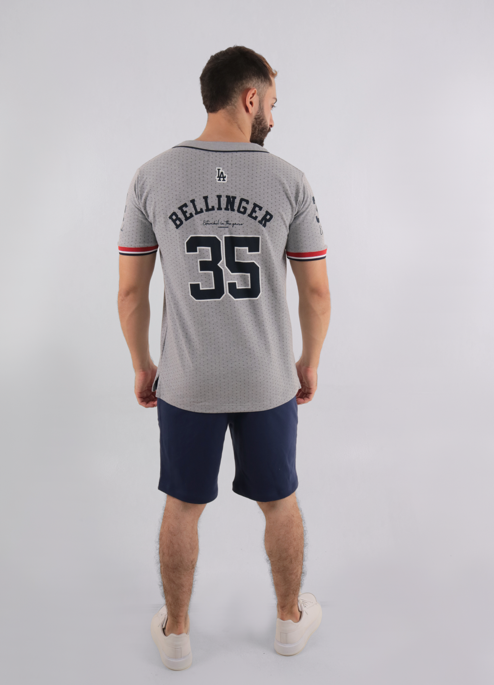 Conjunto hombre beisbolera los ángeles