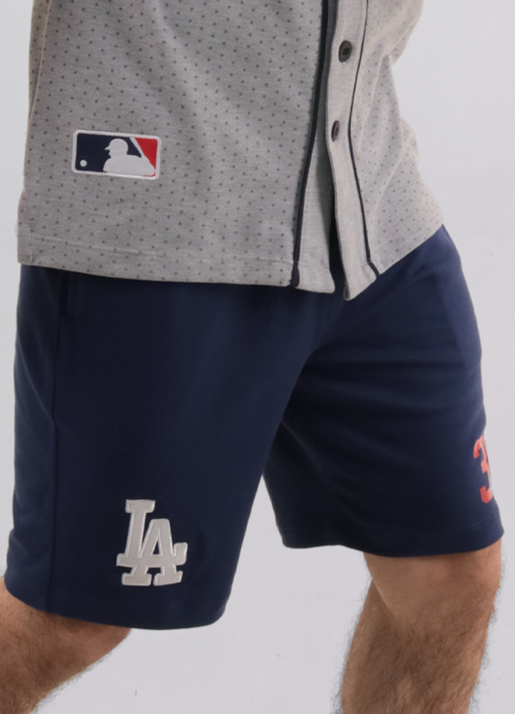 Conjunto hombre beisbolera los ángeles