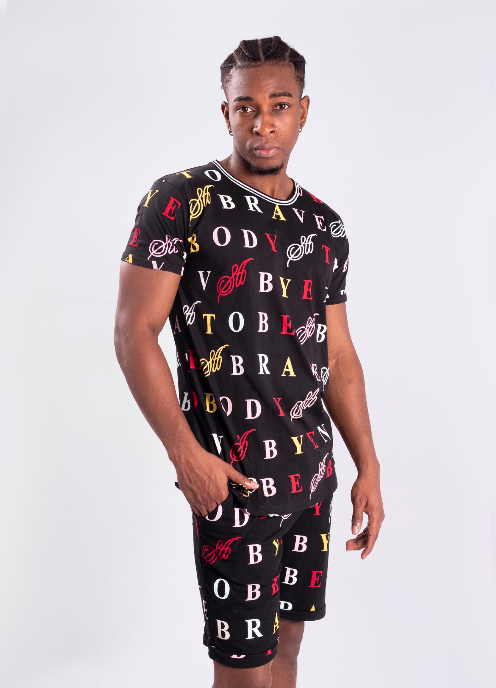 Conjunto hombre  Letras