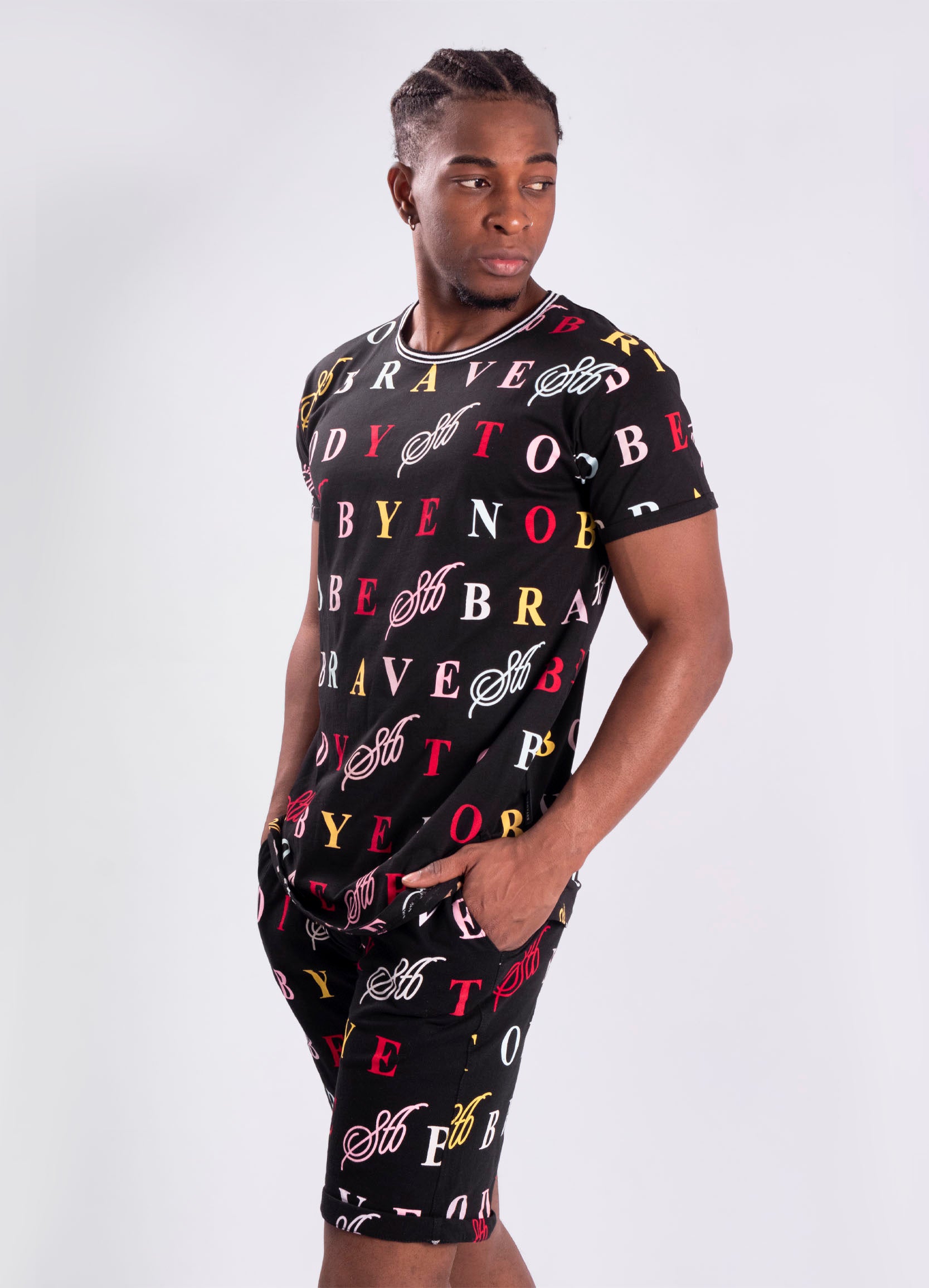 Conjunto hombre  Letras