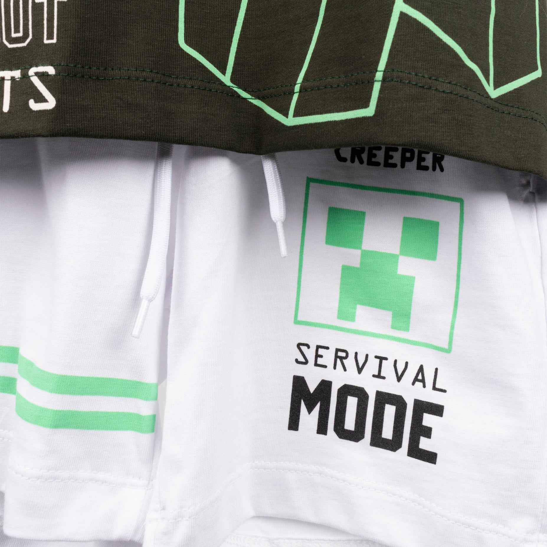 Conjunto niño Minecraft