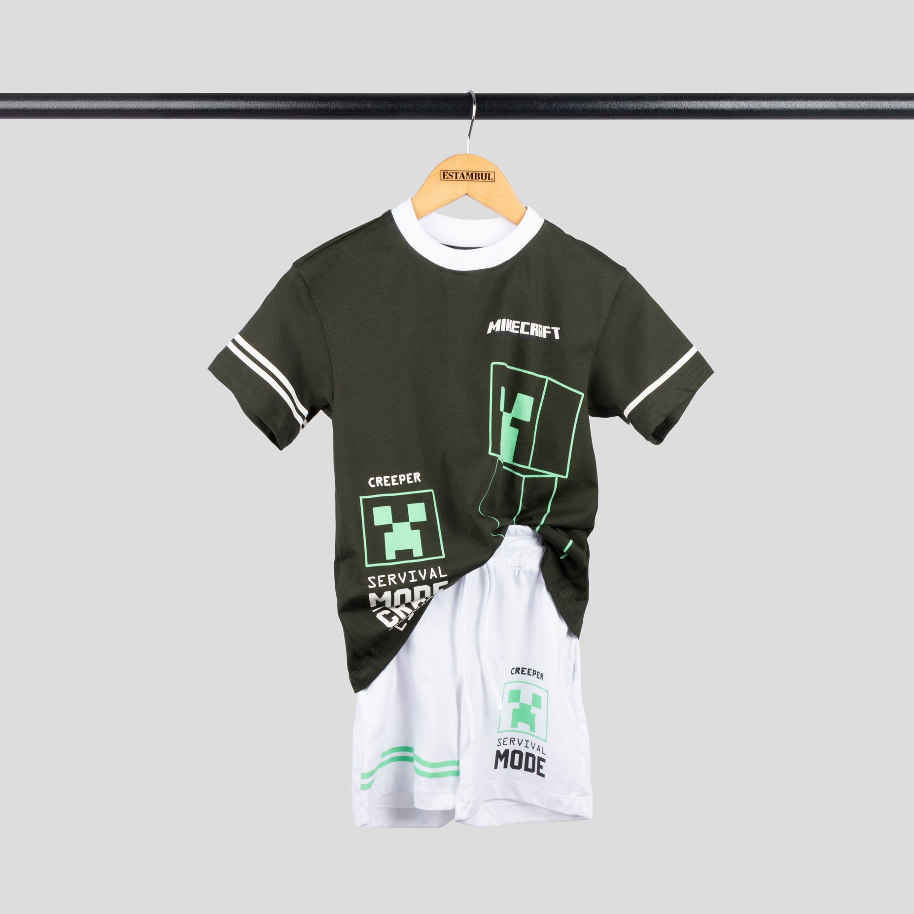 Conjunto niño Minecraft