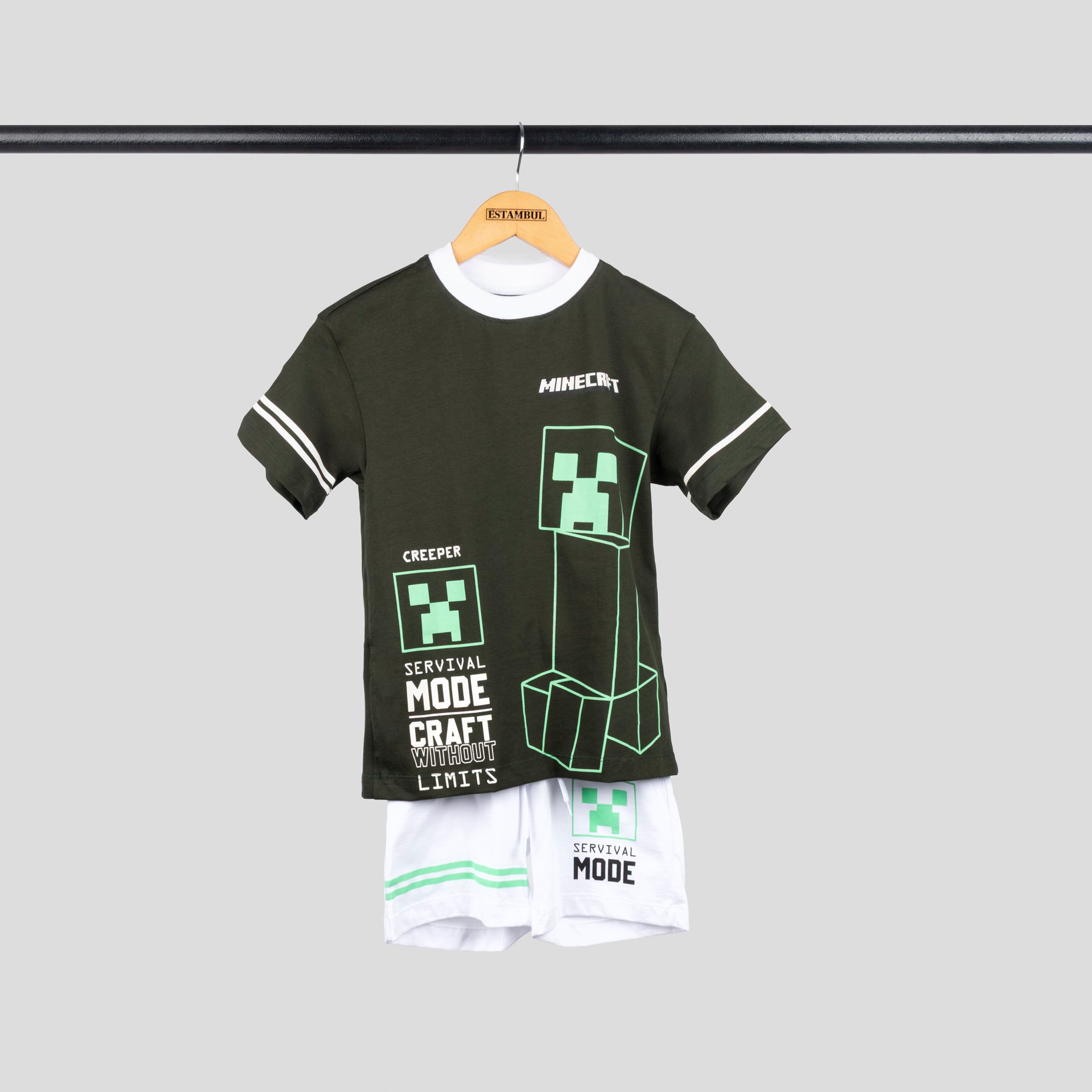 Conjunto niño Minecraft