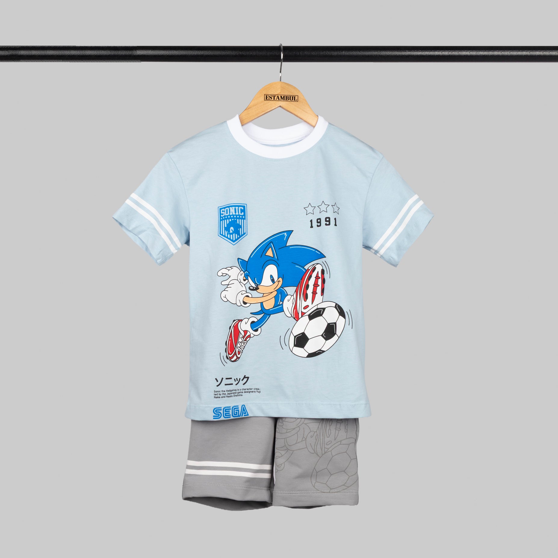 Conjunto niño sonic