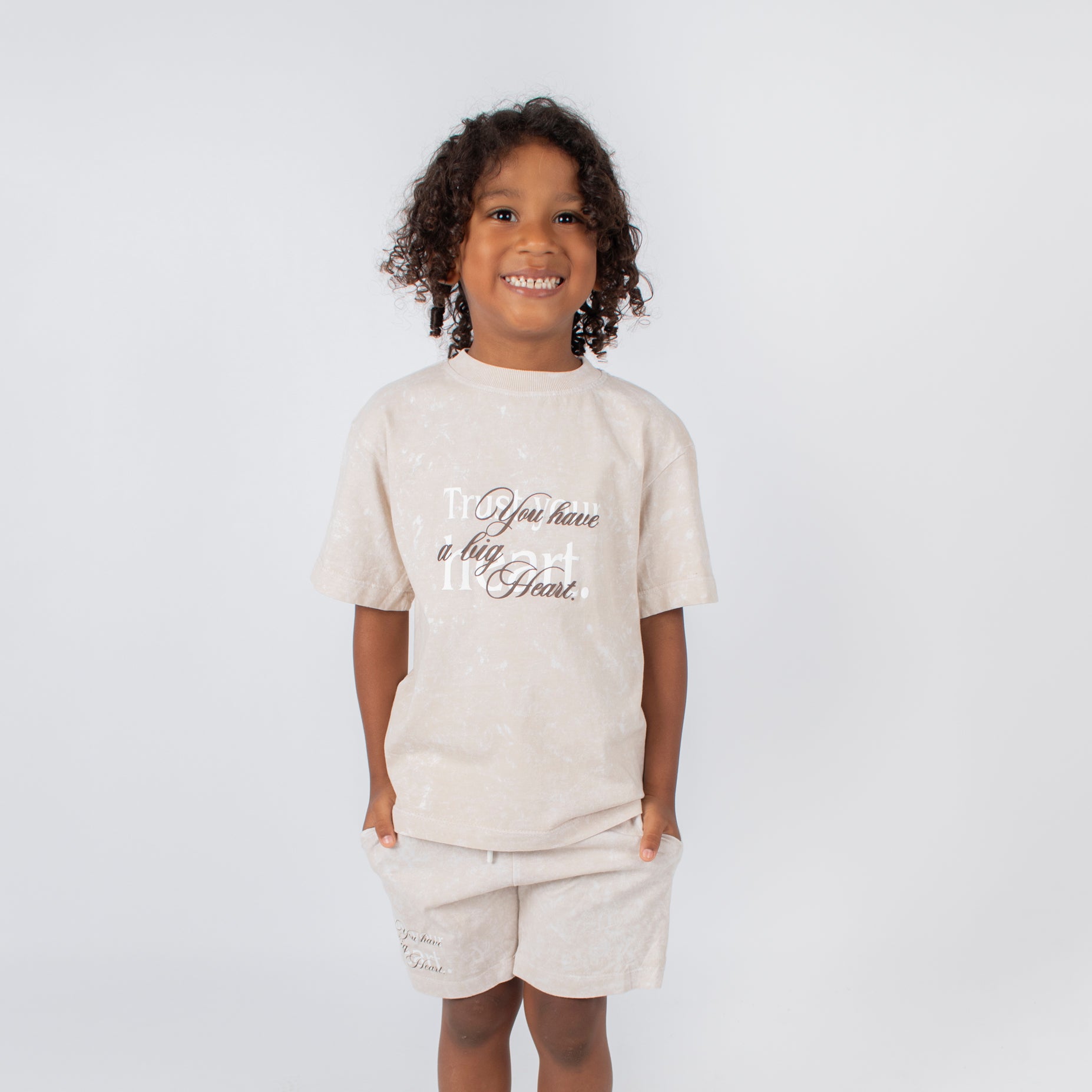 Conjunto niño acid wear beige