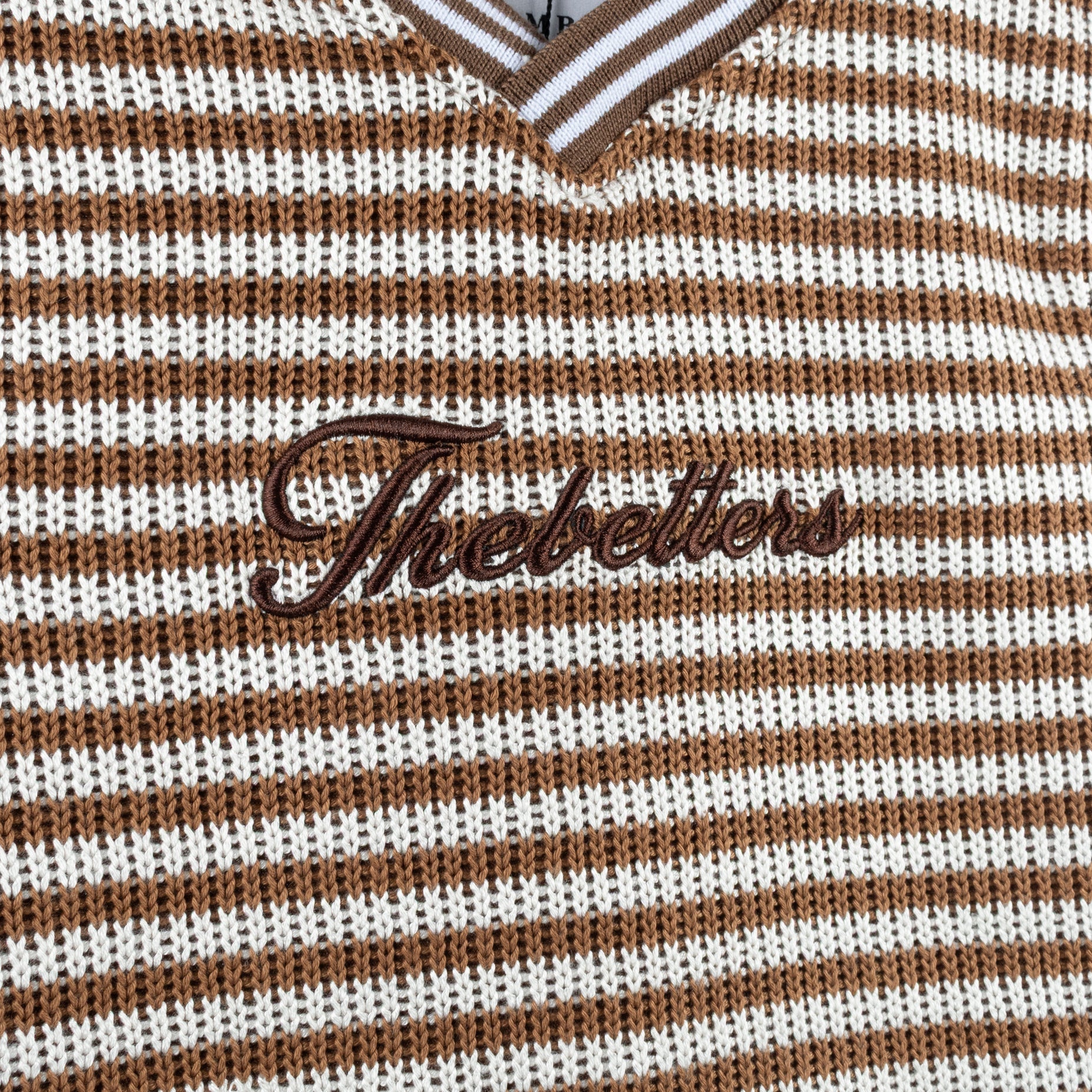 Conjunto niño chaleco cafe