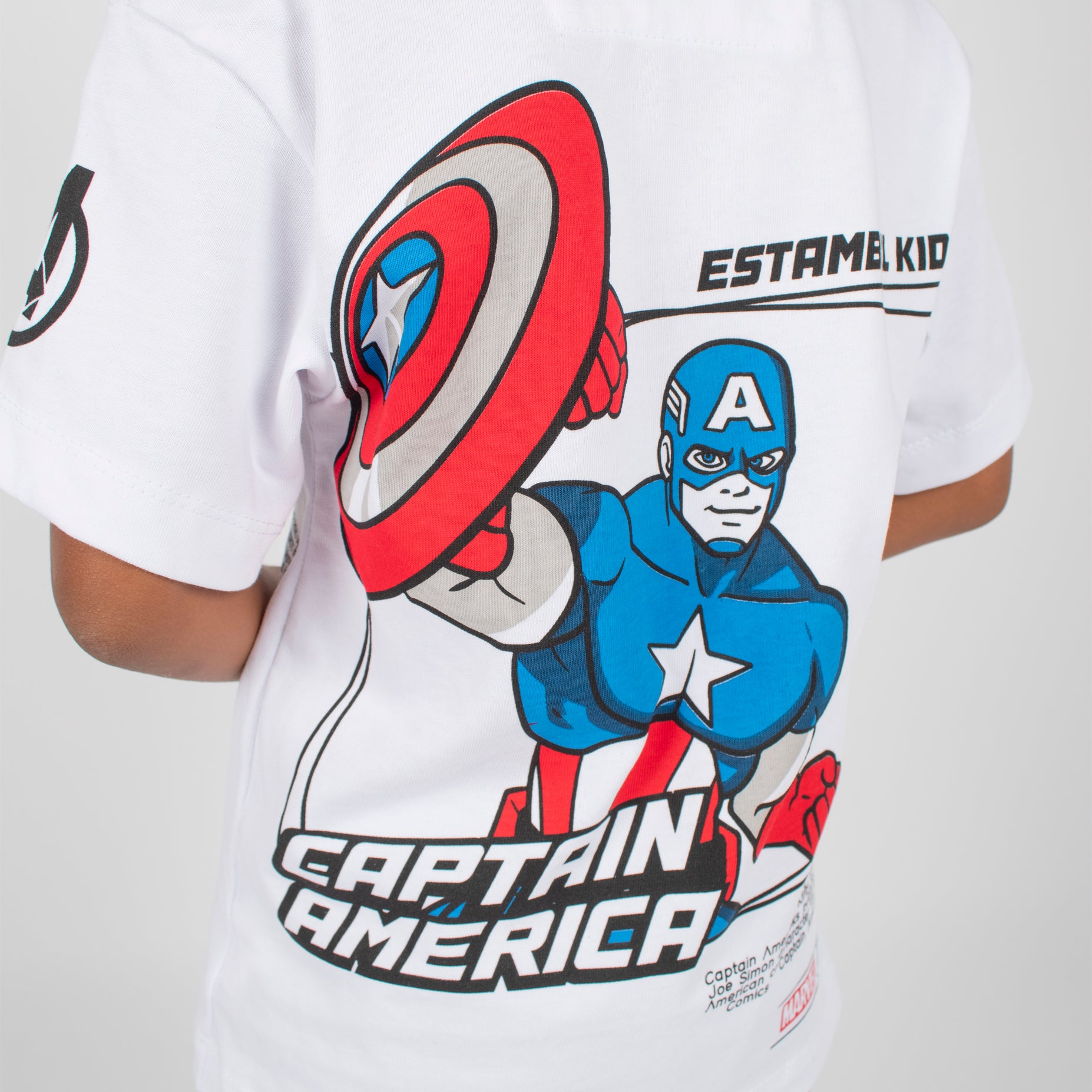 Conjunto niño Capitan America