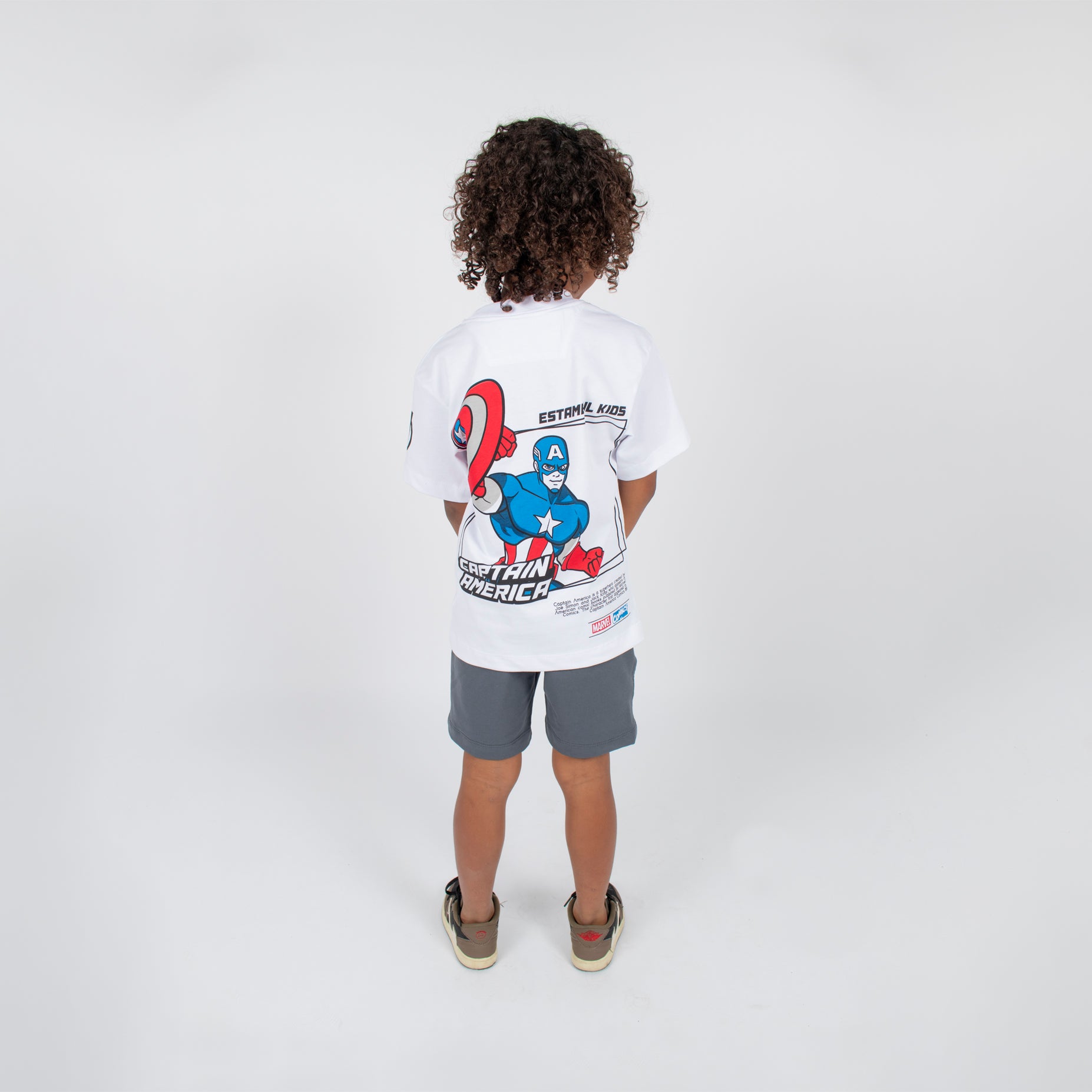 Conjunto niño Capitan America