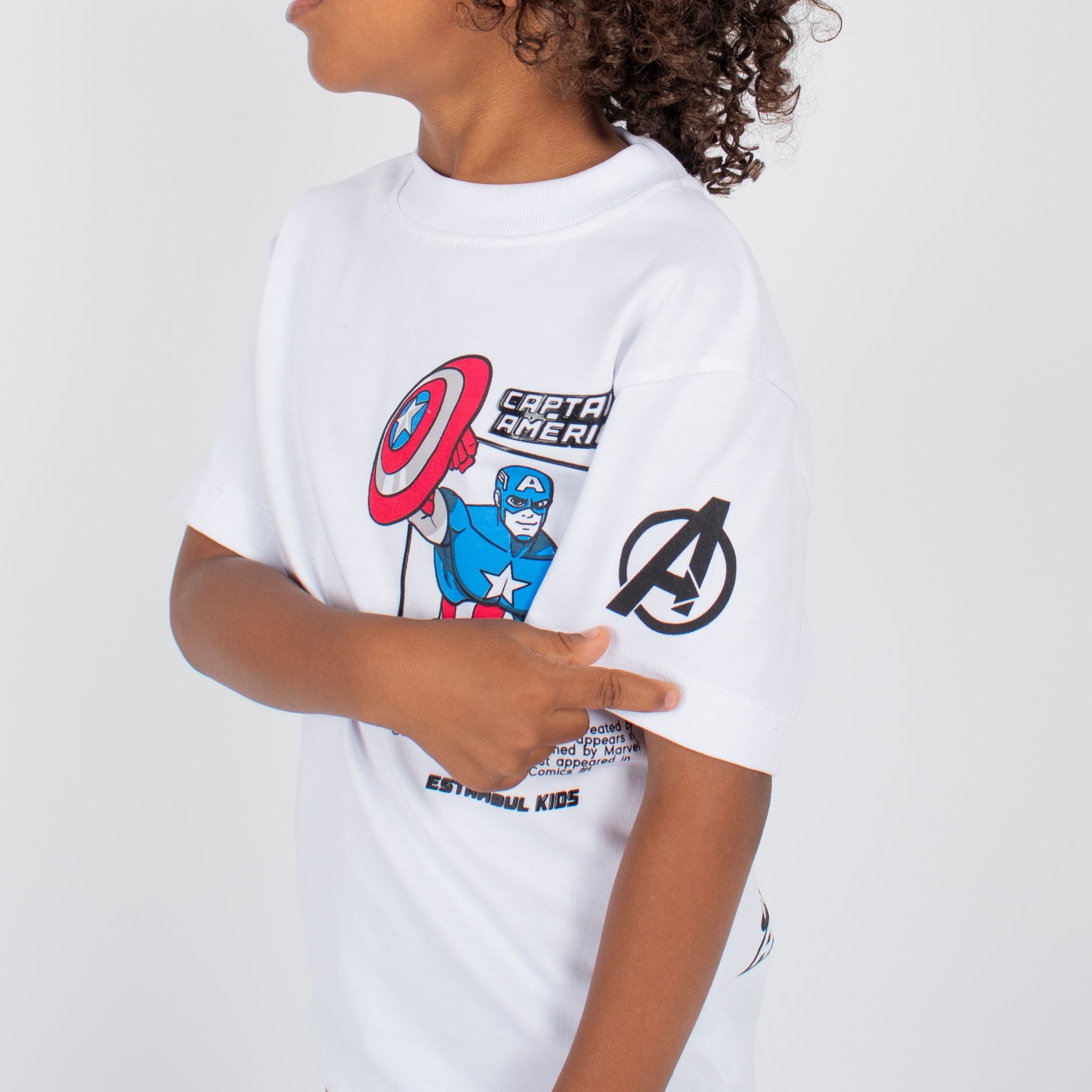 Conjunto niño Capitan America