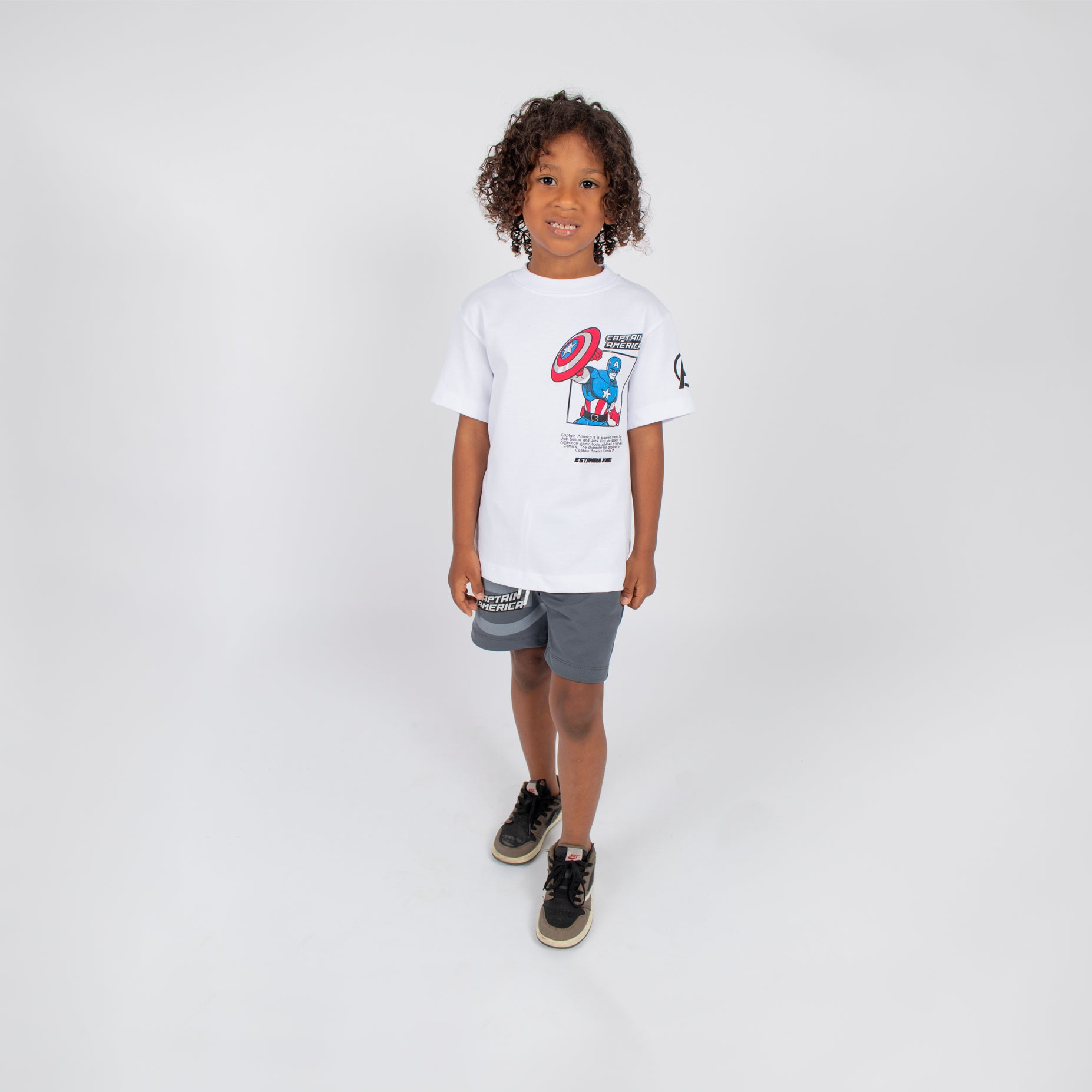 Conjunto niño Capitan America