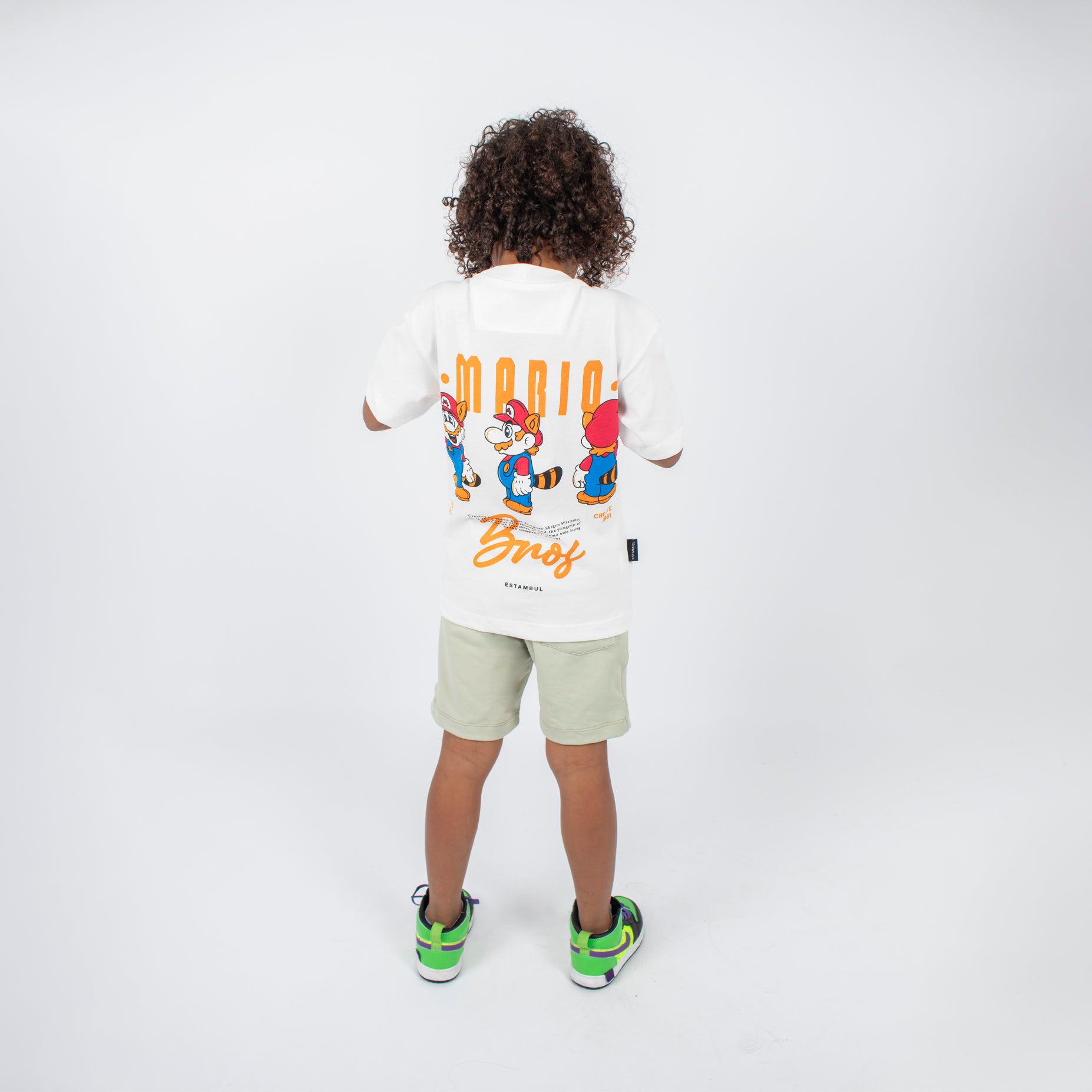 Conjunto niño Mario bros