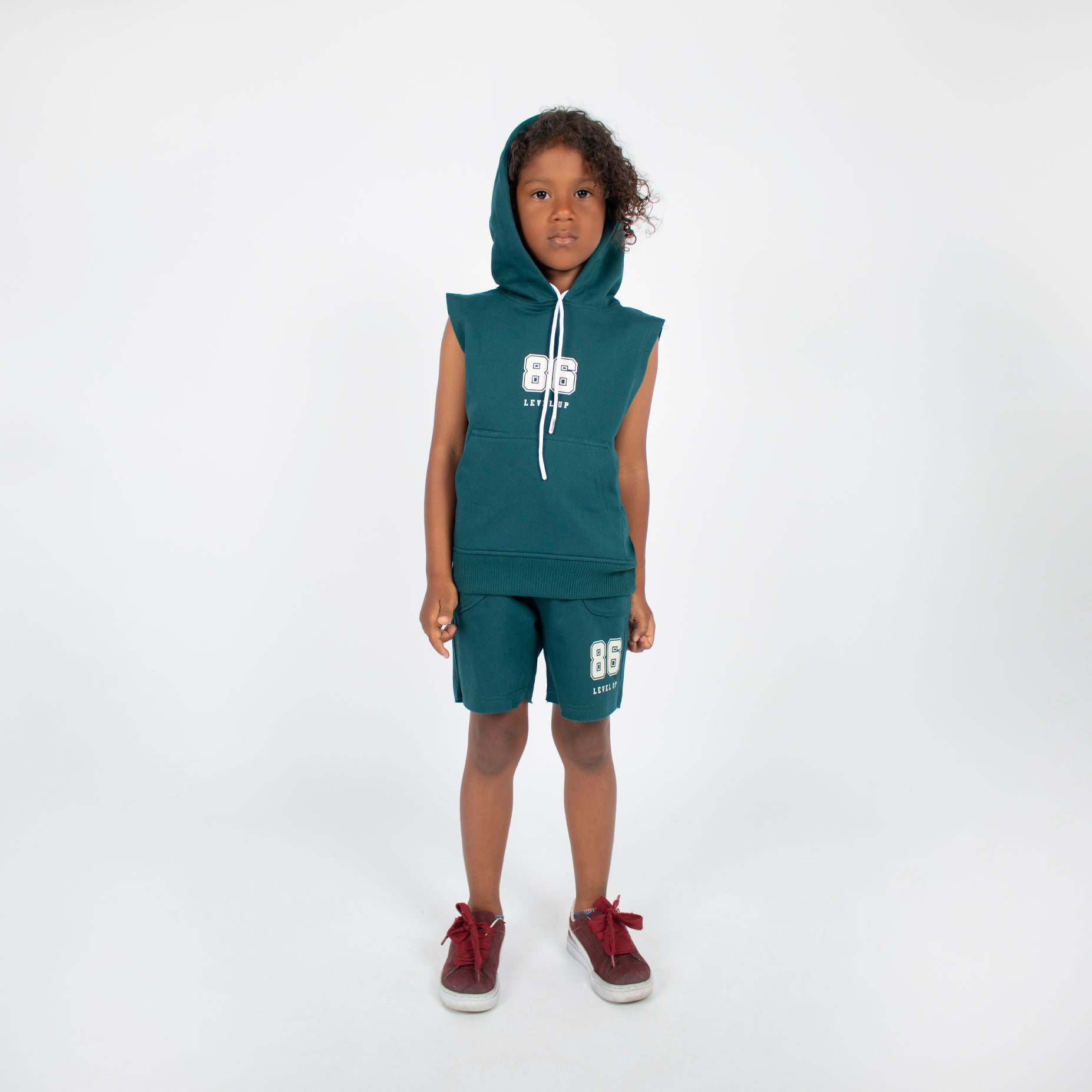 Conjunto niño Level up verde