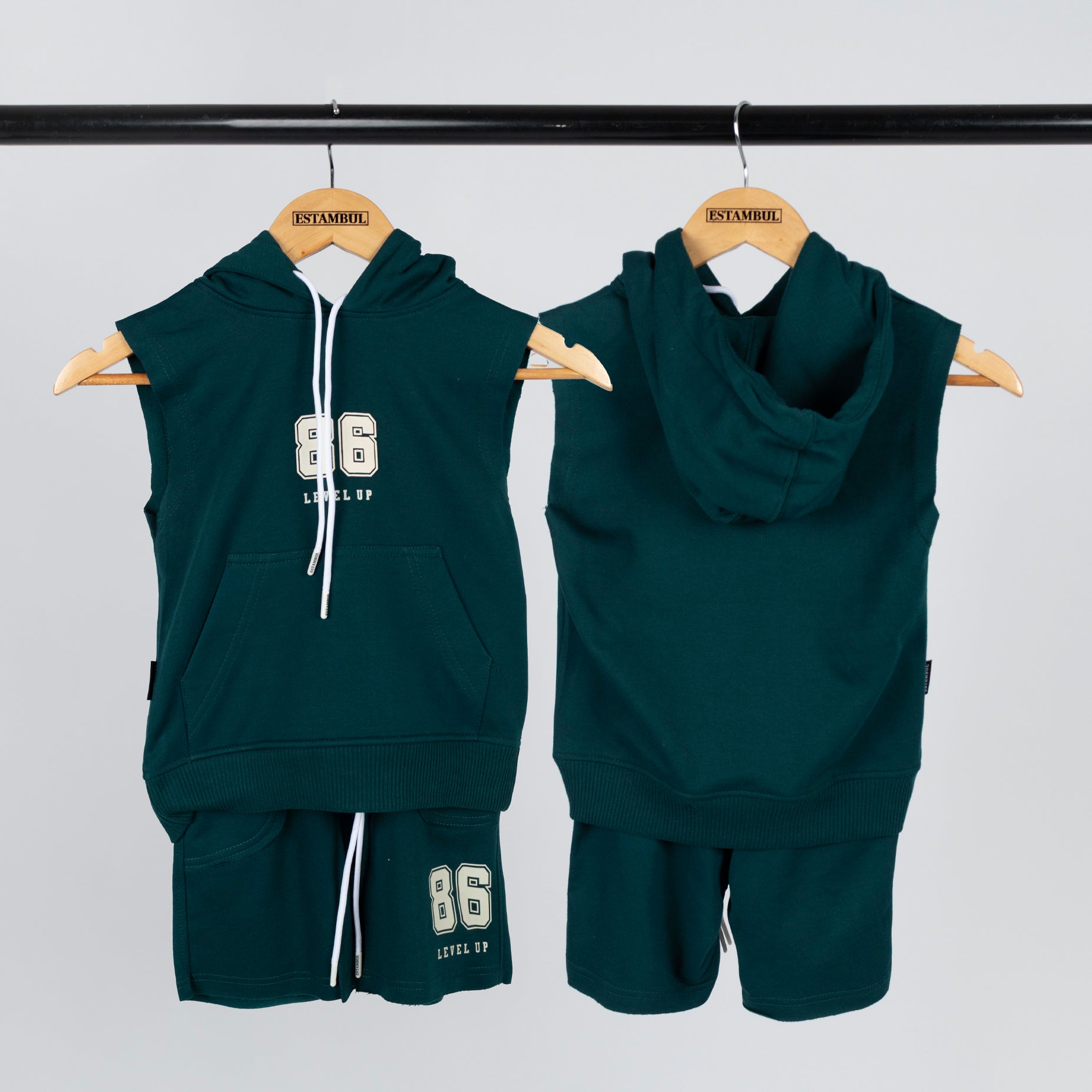 Conjunto niño Level up verde