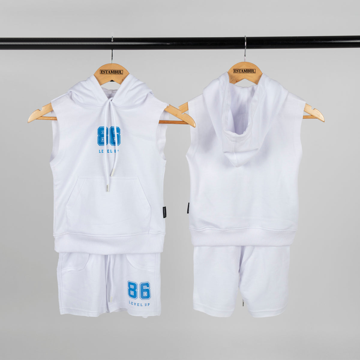 Conjunto niño Level up blanco