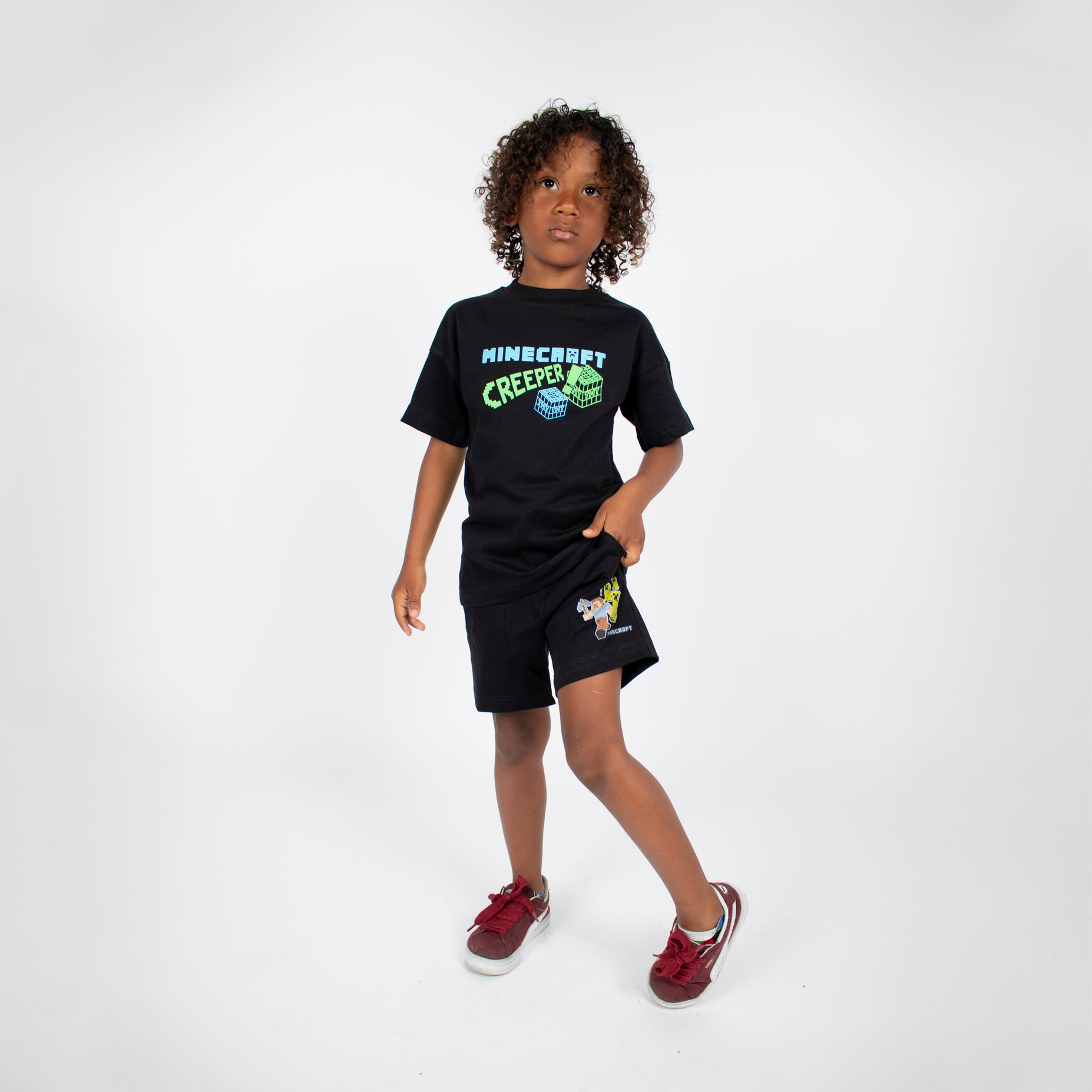 Conjunto niño Minecraft