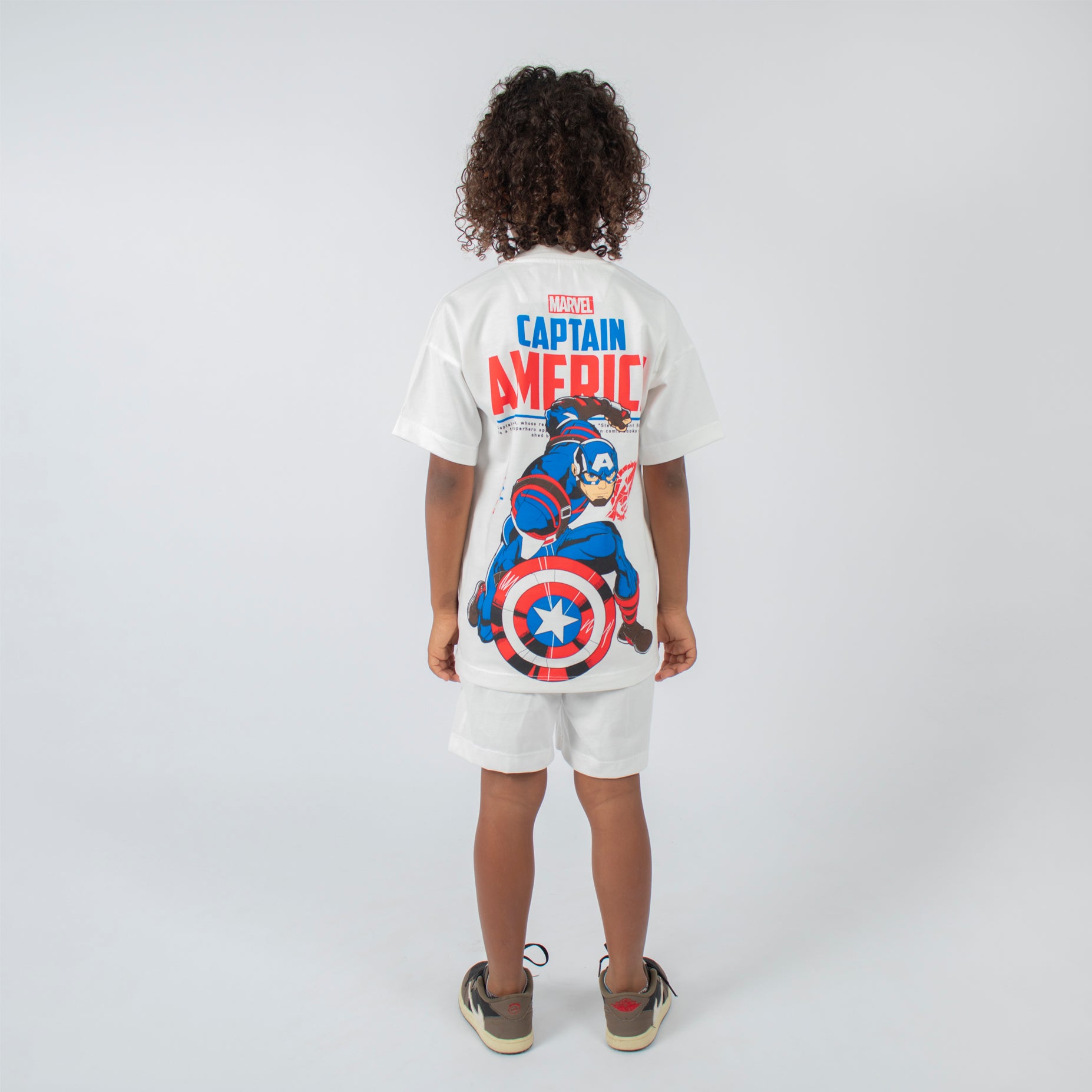 Conjunto niño Capitan america