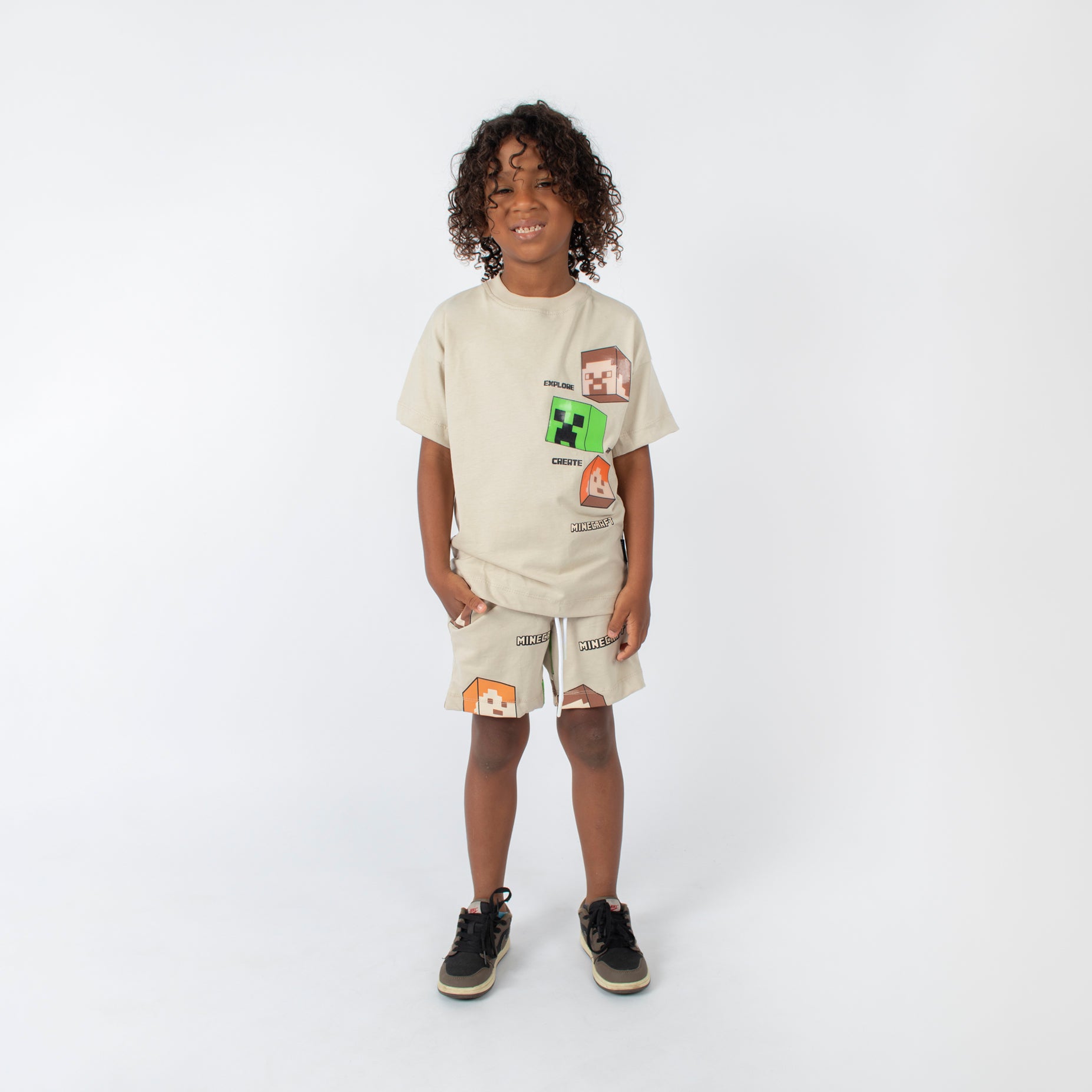 Conjunto niño Minecraft